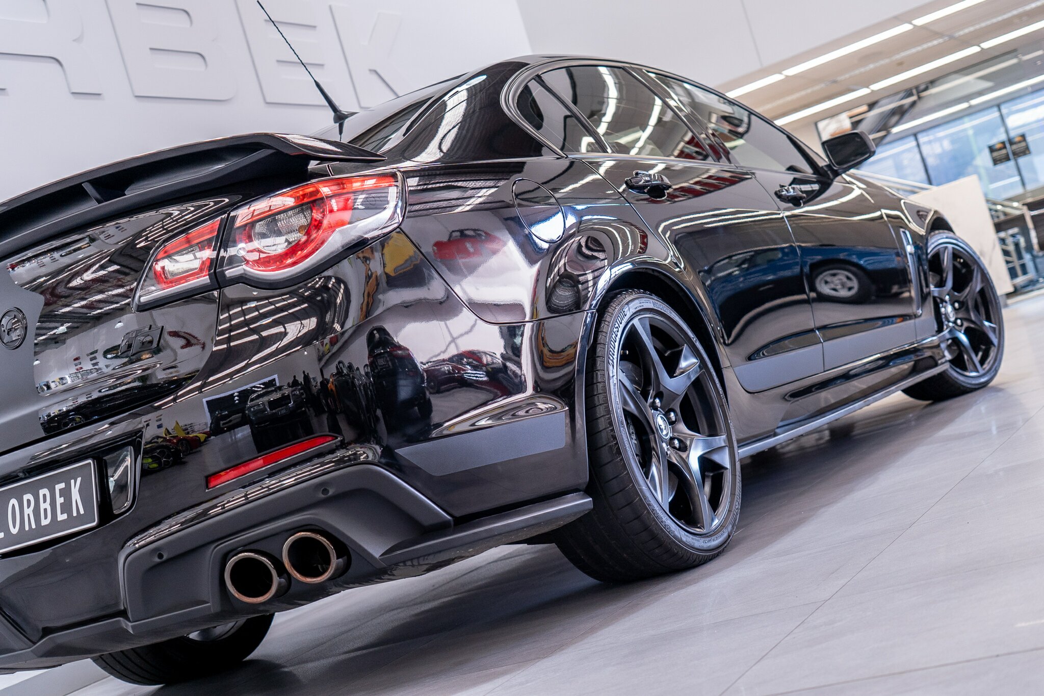 2016 HSV CLUBSPORT GEN-F2 R8 SV BLACK LS3 6 SP AUTO ACTIVE SELECT 4D SEDAN