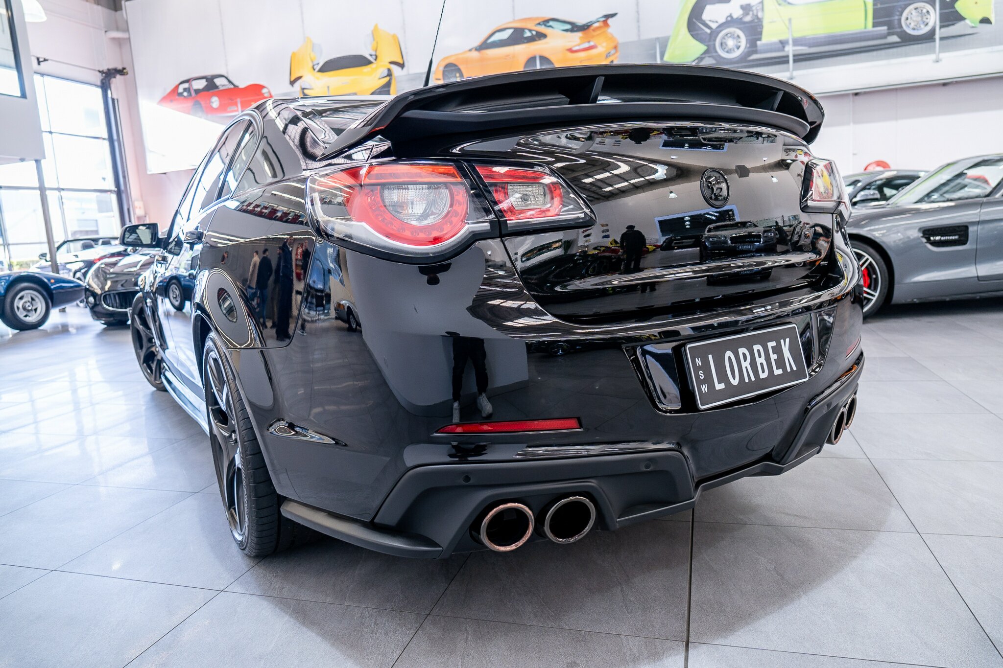 2016 HSV CLUBSPORT GEN-F2 R8 SV BLACK LS3 6 SP AUTO ACTIVE SELECT 4D SEDAN