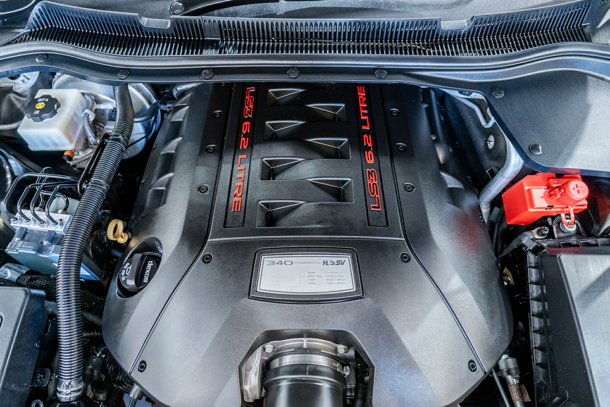 2016 HSV CLUBSPORT GEN-F2 R8 SV BLACK LS3 6 SP AUTO ACTIVE SELECT 4D SEDAN