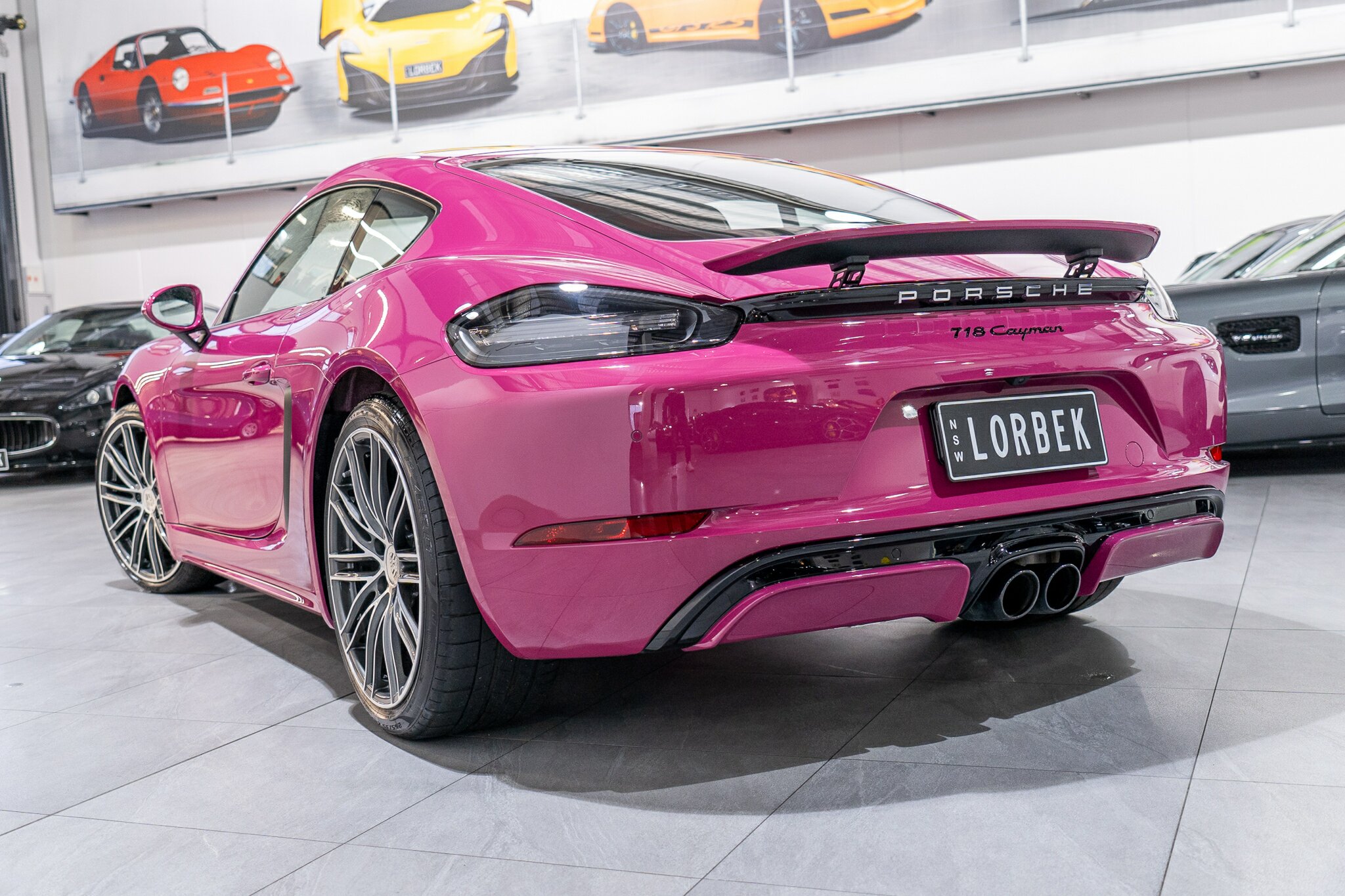 2023 PORSCHE 718 982 MY24 CAYMAN 7 SP AUTO DUAL CLUTCH SEDAN
