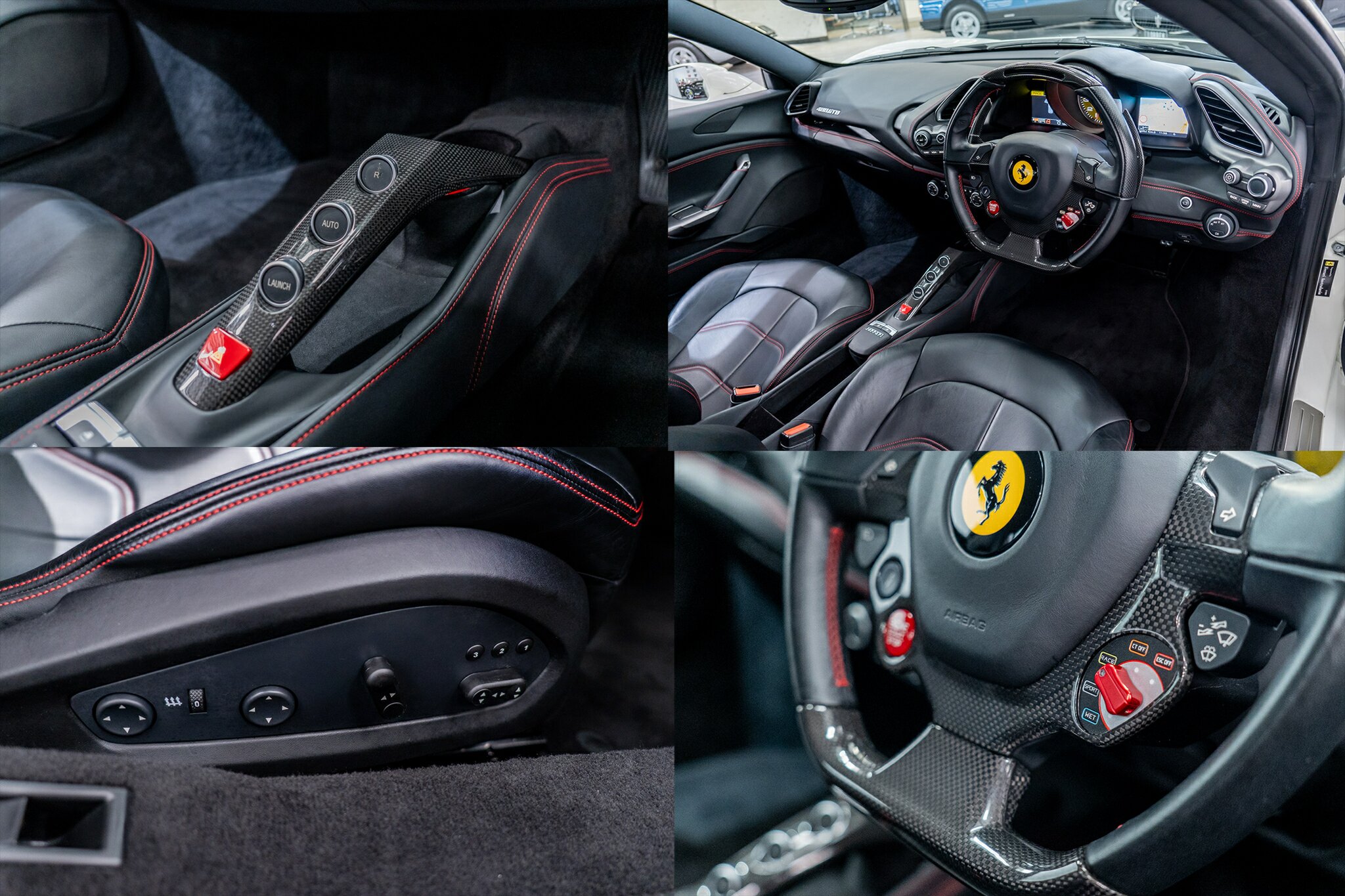 2016 FERRARI 488 GTB 7 SP AUTO MAN DUAL CLUTCH SEDAN