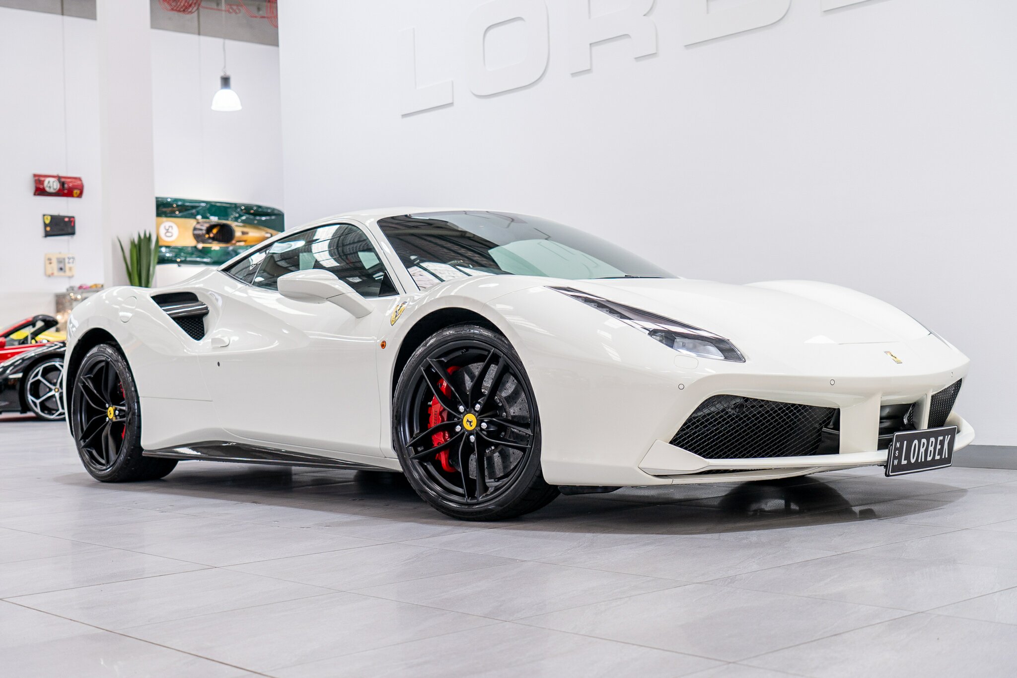 2016 FERRARI 488 GTB 7 SP AUTO MAN DUAL CLUTCH SEDAN