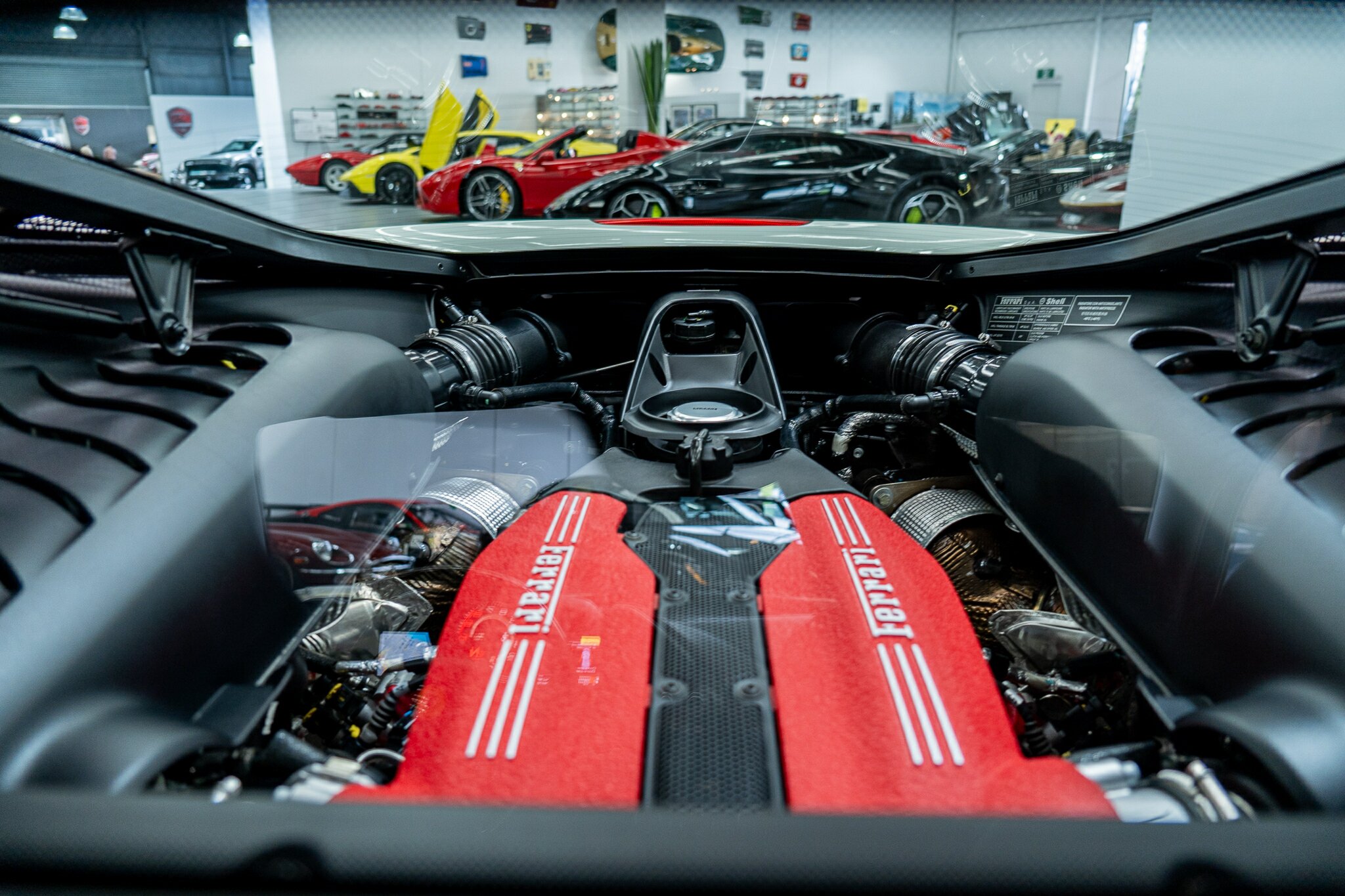 2016 FERRARI 488 GTB 7 SP AUTO MAN DUAL CLUTCH SEDAN