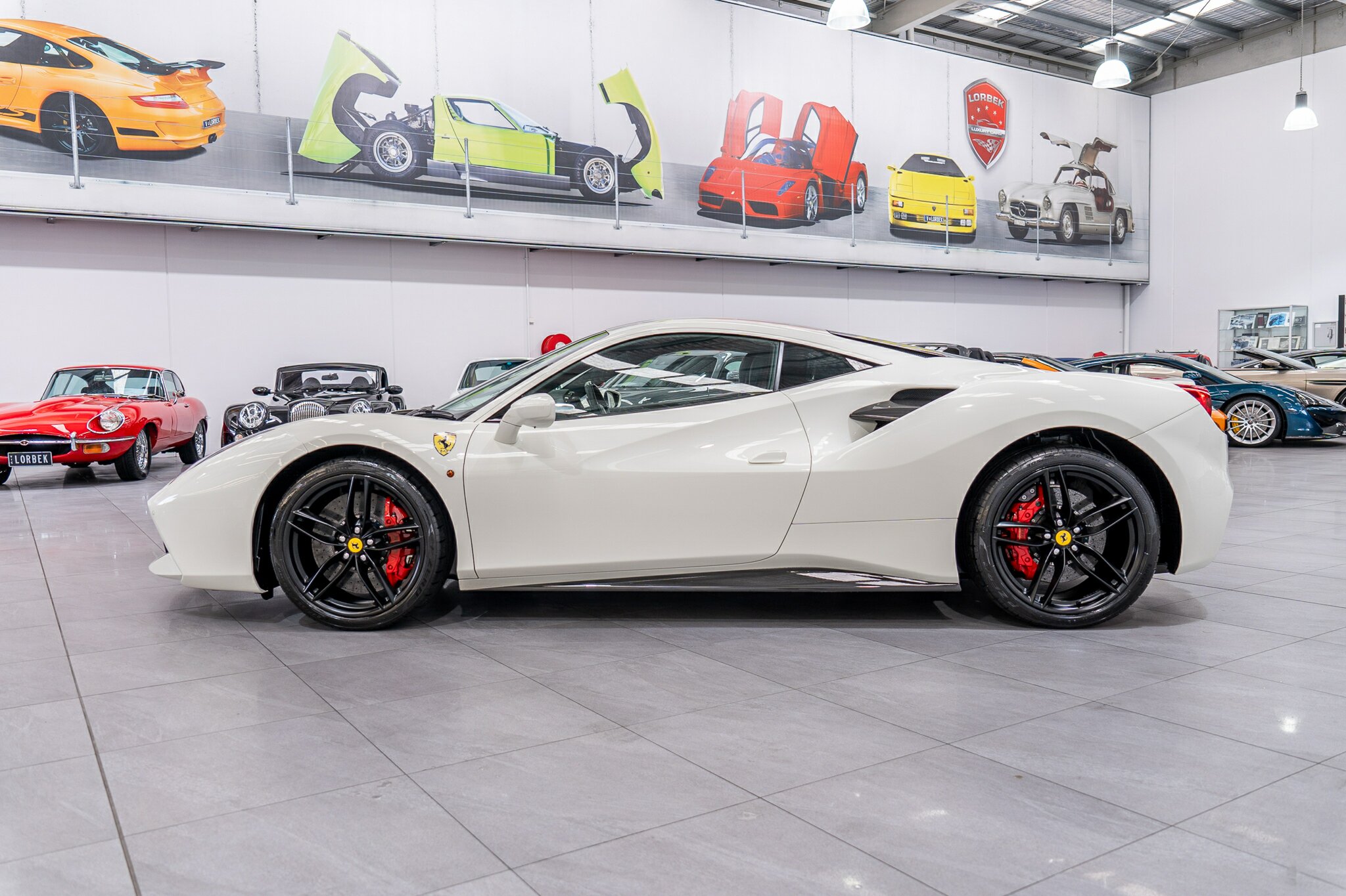 2016 FERRARI 488 GTB 7 SP AUTO MAN DUAL CLUTCH SEDAN