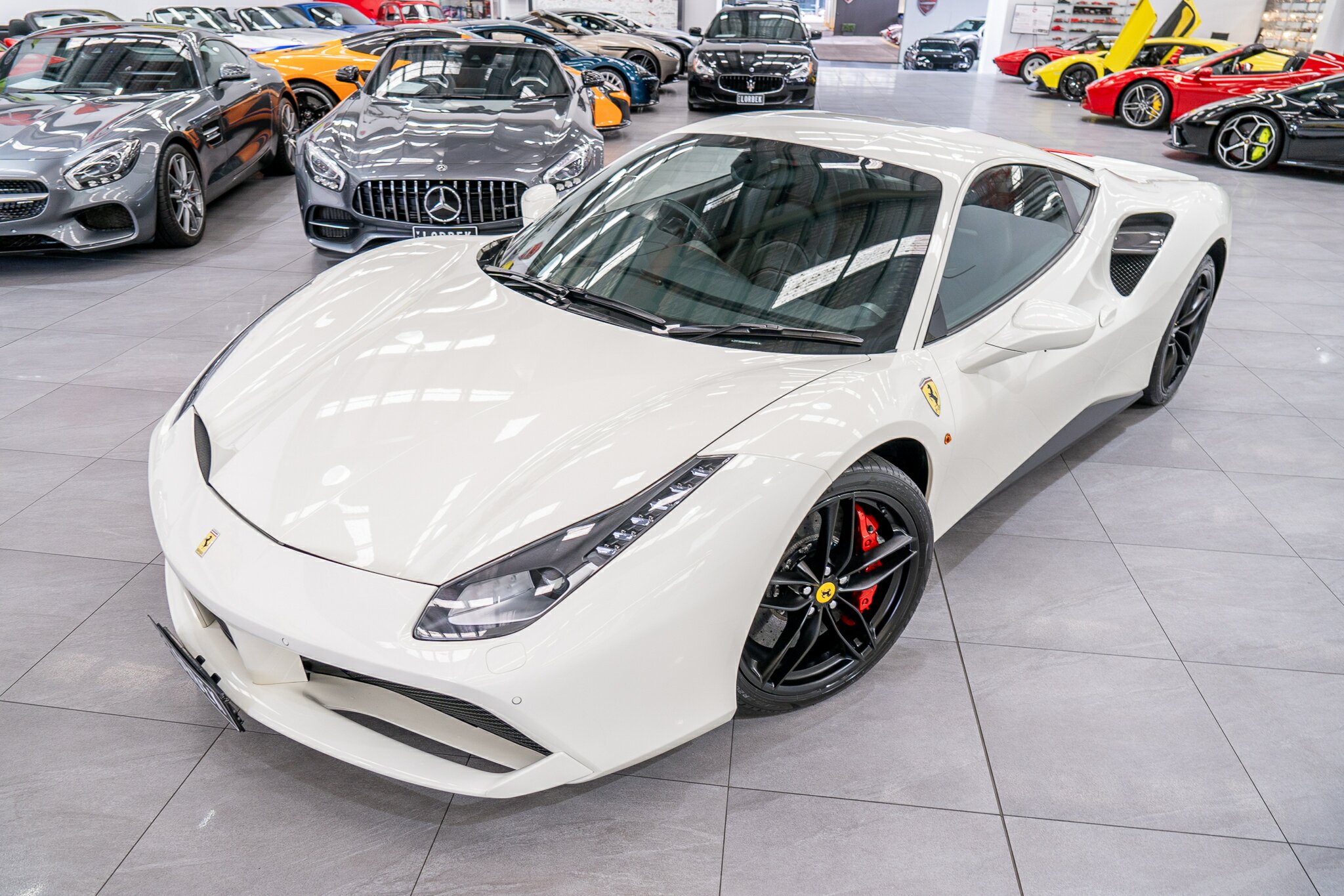 2016 FERRARI 488 GTB 7 SP AUTO MAN DUAL CLUTCH SEDAN