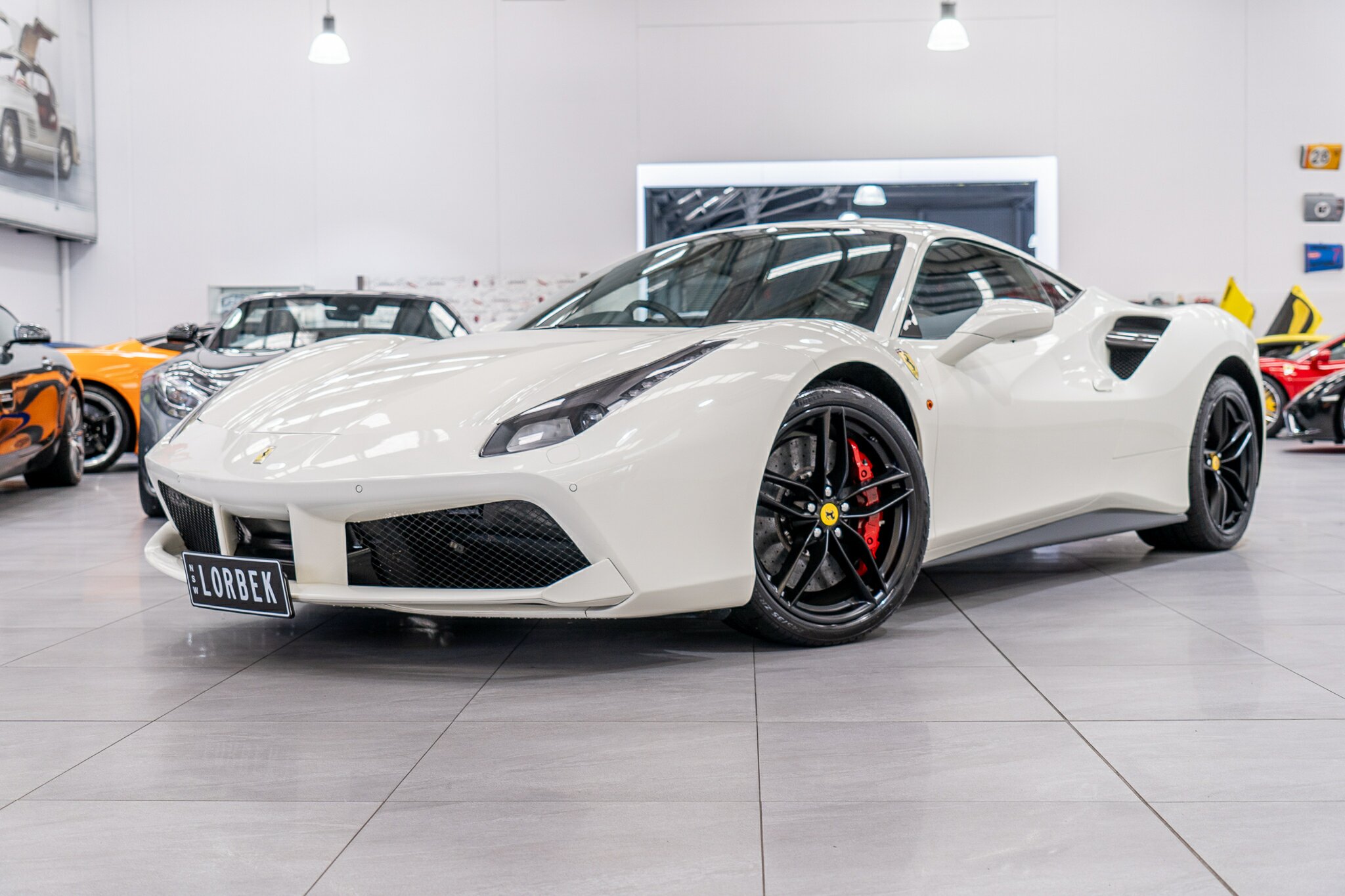 2016 FERRARI 488 GTB 7 SP AUTO MAN DUAL CLUTCH SEDAN