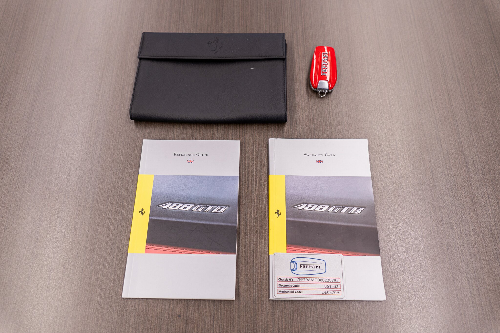 2016 FERRARI 488 GTB 7 SP AUTO MAN DUAL CLUTCH SEDAN