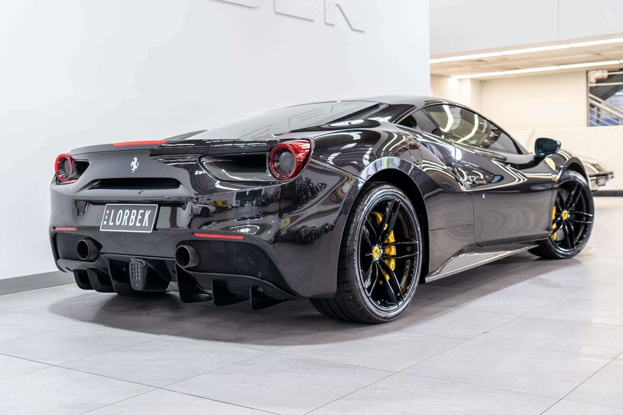 2018 FERRARI 488 GTB 7 SP AUTO MAN DUAL CLUTCH SEDAN