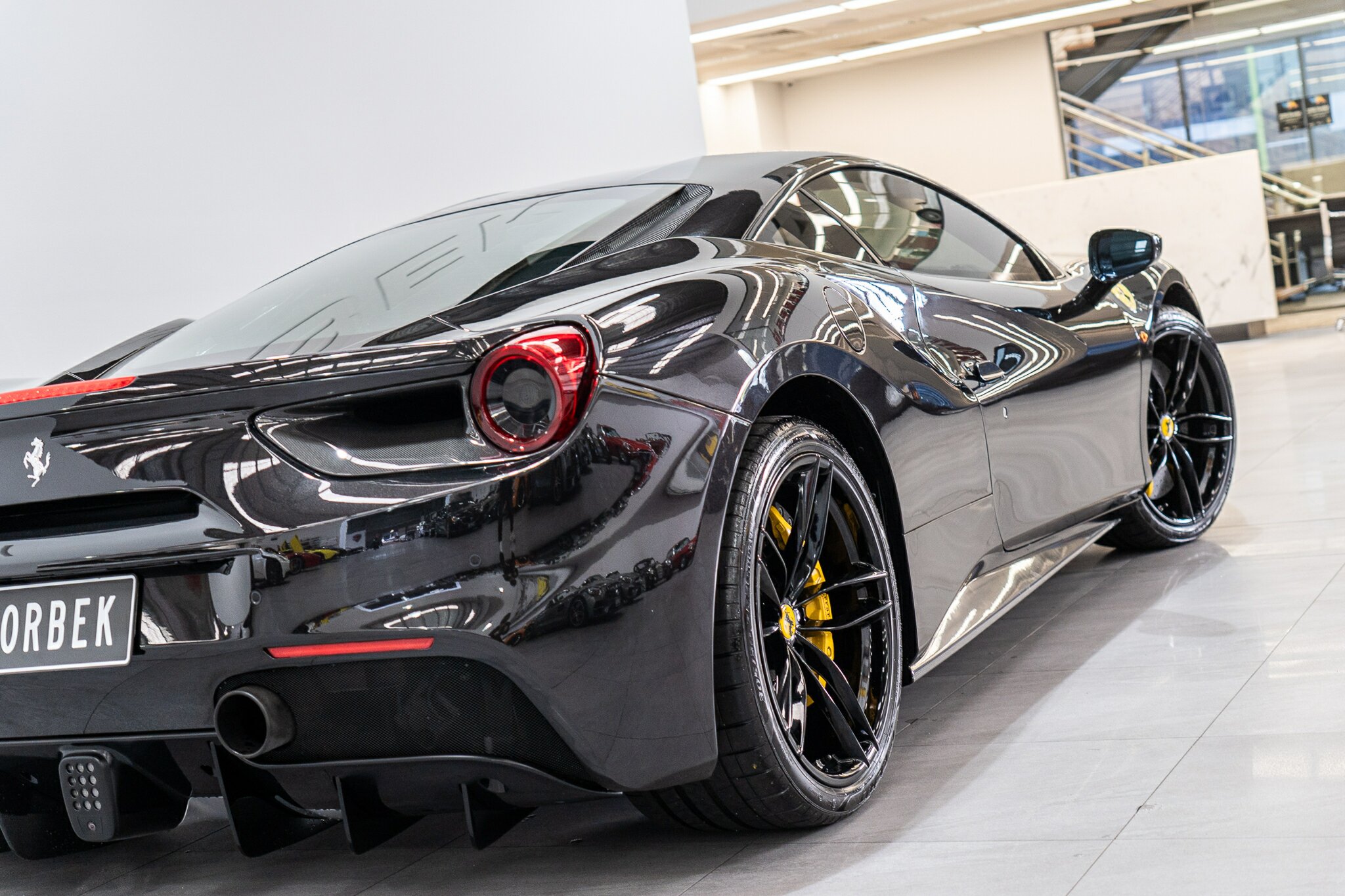 2018 FERRARI 488 GTB 7 SP AUTO MAN DUAL CLUTCH SEDAN