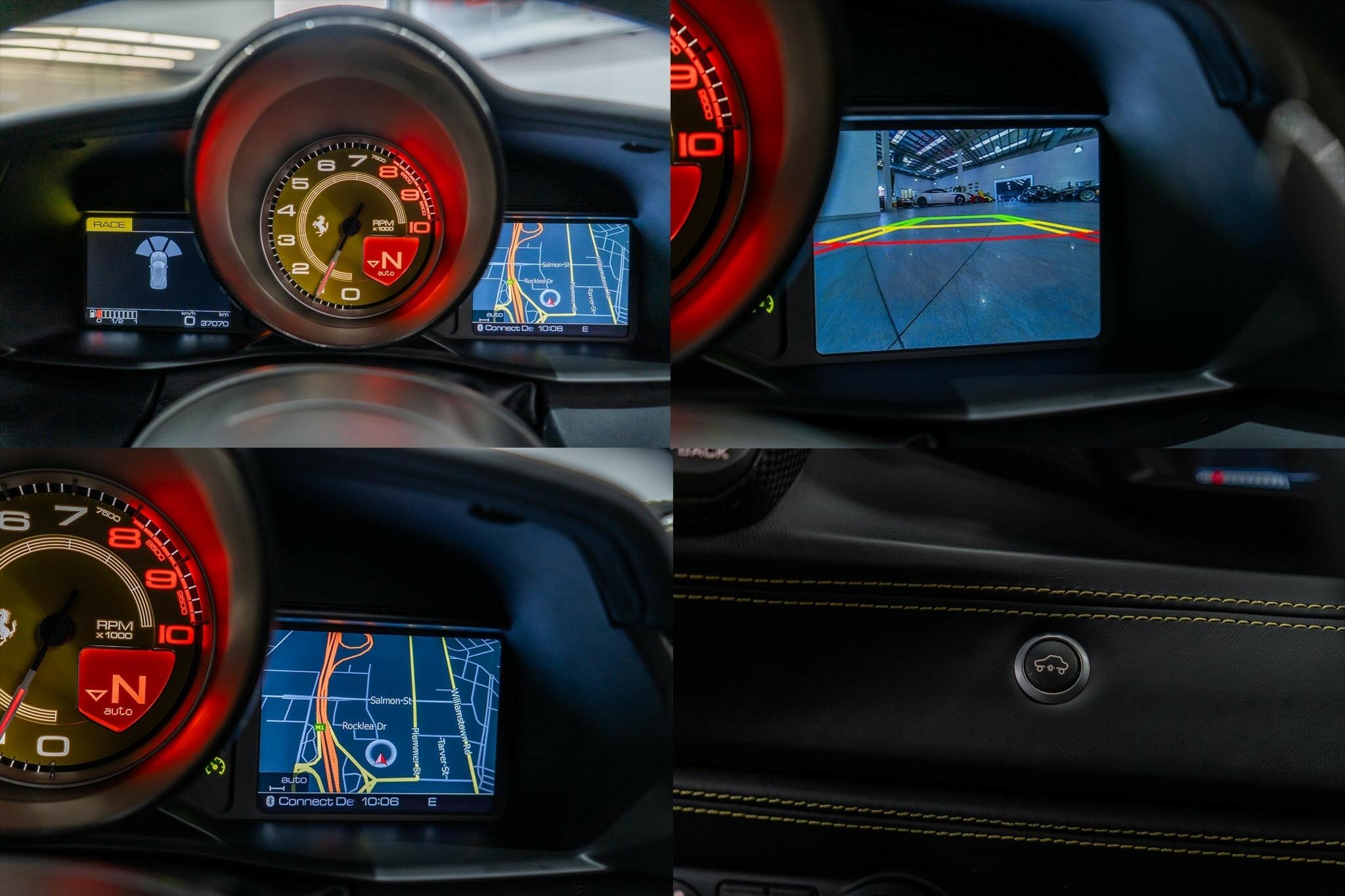 2018 FERRARI 488 GTB 7 SP AUTO MAN DUAL CLUTCH SEDAN