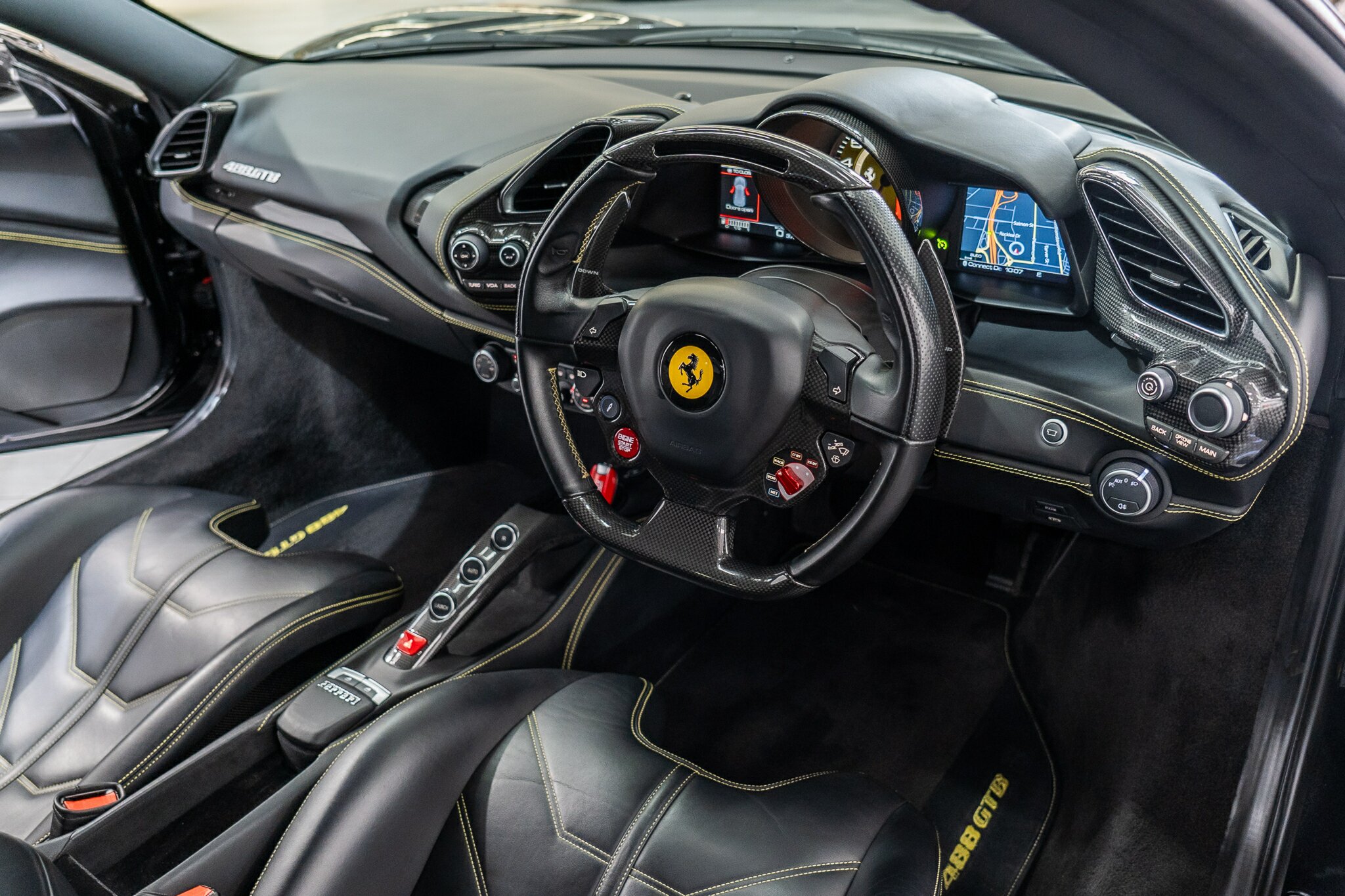 2018 FERRARI 488 GTB 7 SP AUTO MAN DUAL CLUTCH SEDAN