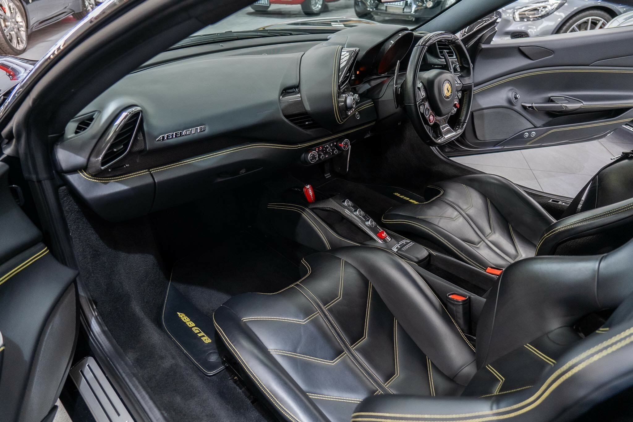 2018 FERRARI 488 GTB 7 SP AUTO MAN DUAL CLUTCH SEDAN