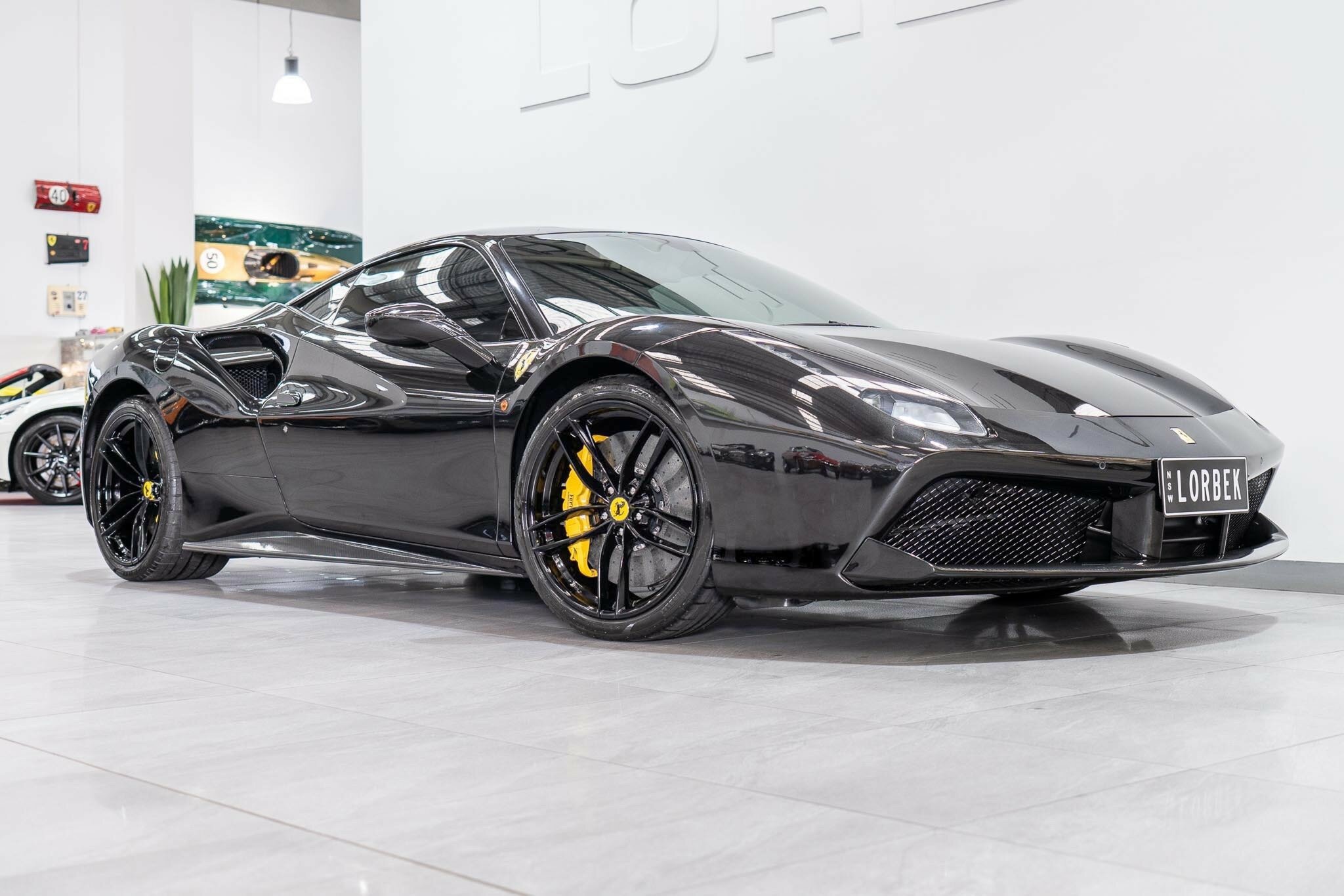 2018 FERRARI 488 GTB 7 SP AUTO MAN DUAL CLUTCH SEDAN