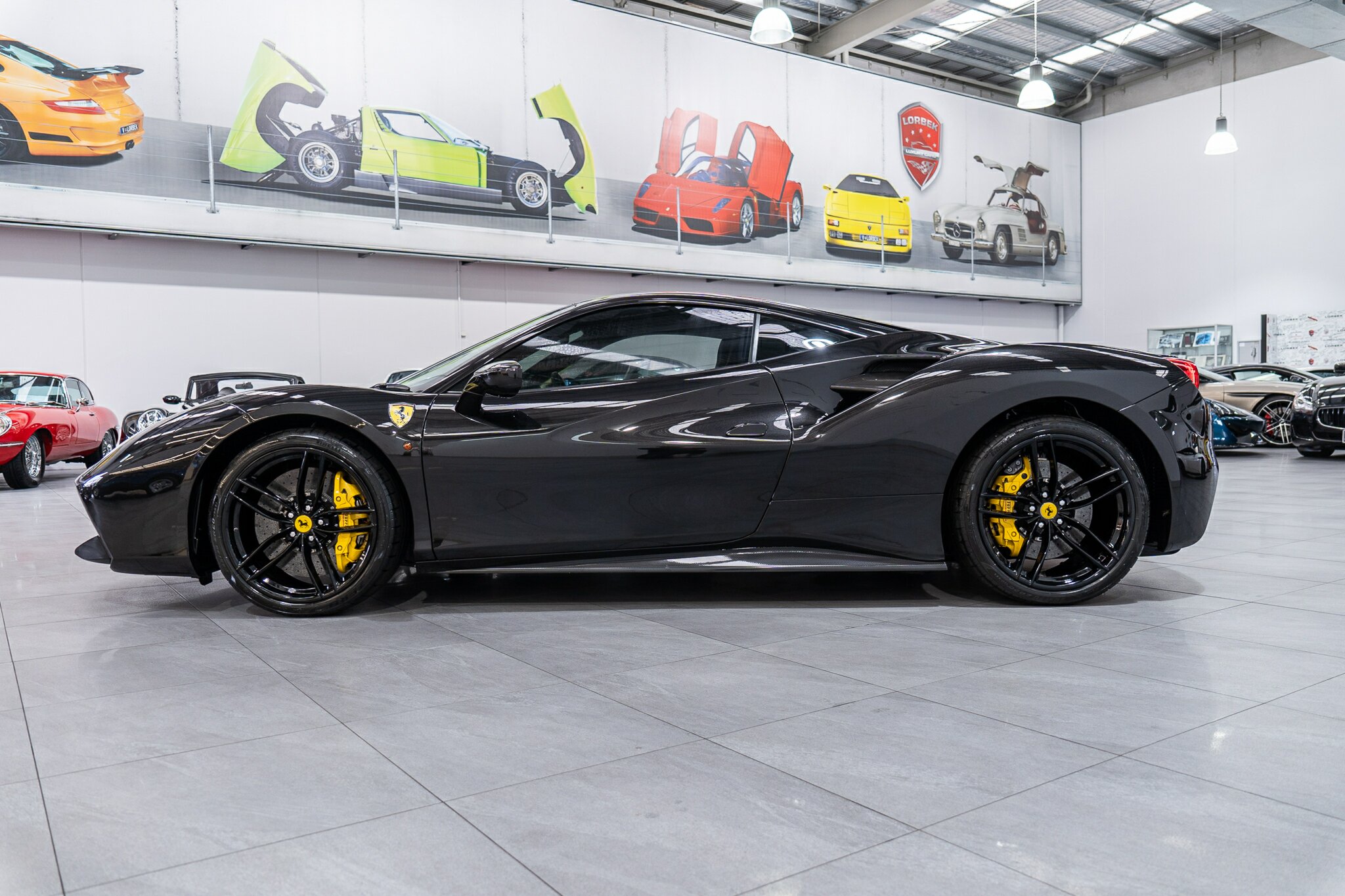 2018 FERRARI 488 GTB 7 SP AUTO MAN DUAL CLUTCH SEDAN