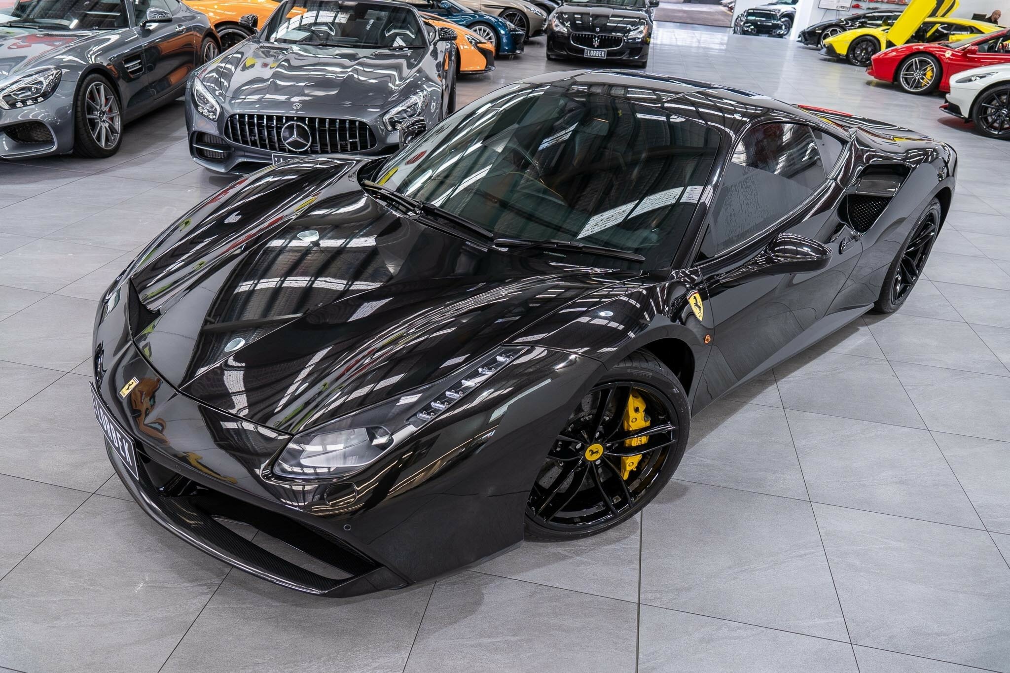 2018 FERRARI 488 GTB 7 SP AUTO MAN DUAL CLUTCH SEDAN