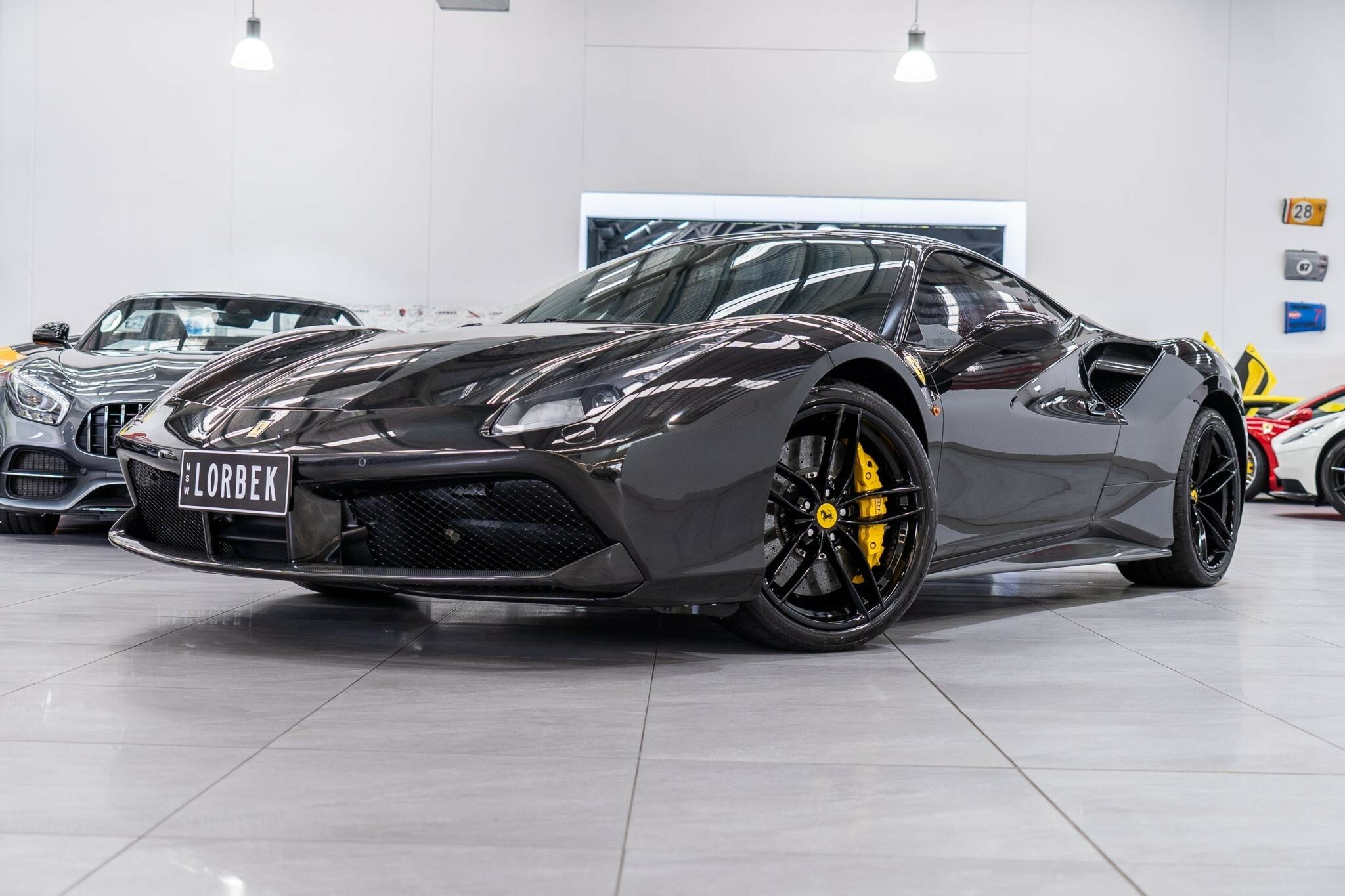 2018 FERRARI 488 GTB 7 SP AUTO MAN DUAL CLUTCH SEDAN