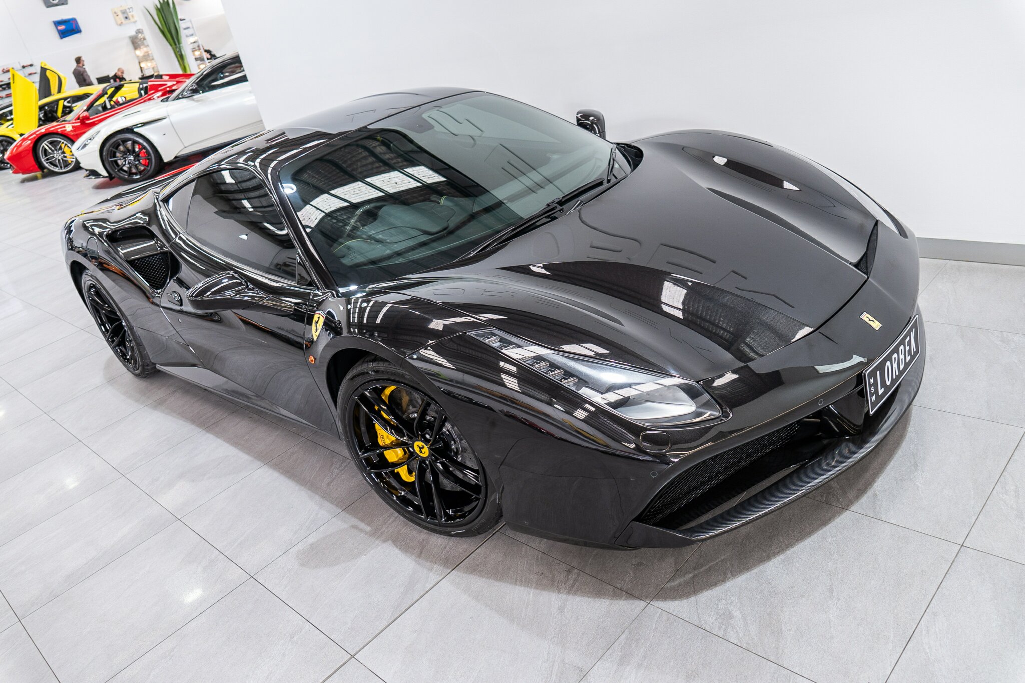 2018 FERRARI 488 GTB 7 SP AUTO MAN DUAL CLUTCH SEDAN