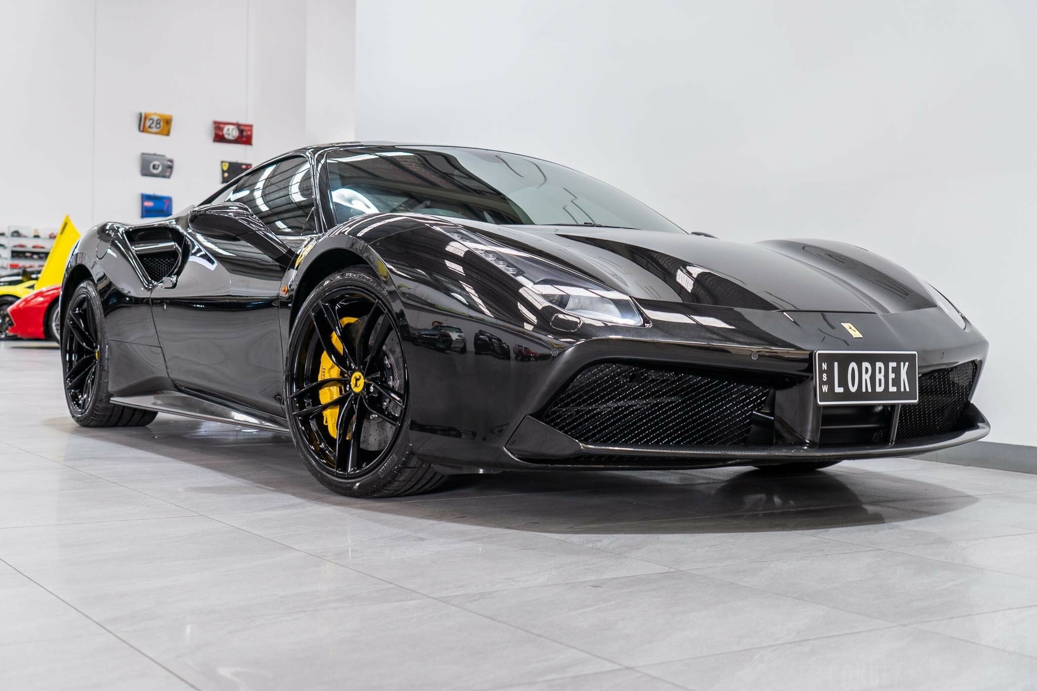2018 FERRARI 488 GTB 7 SP AUTO MAN DUAL CLUTCH SEDAN