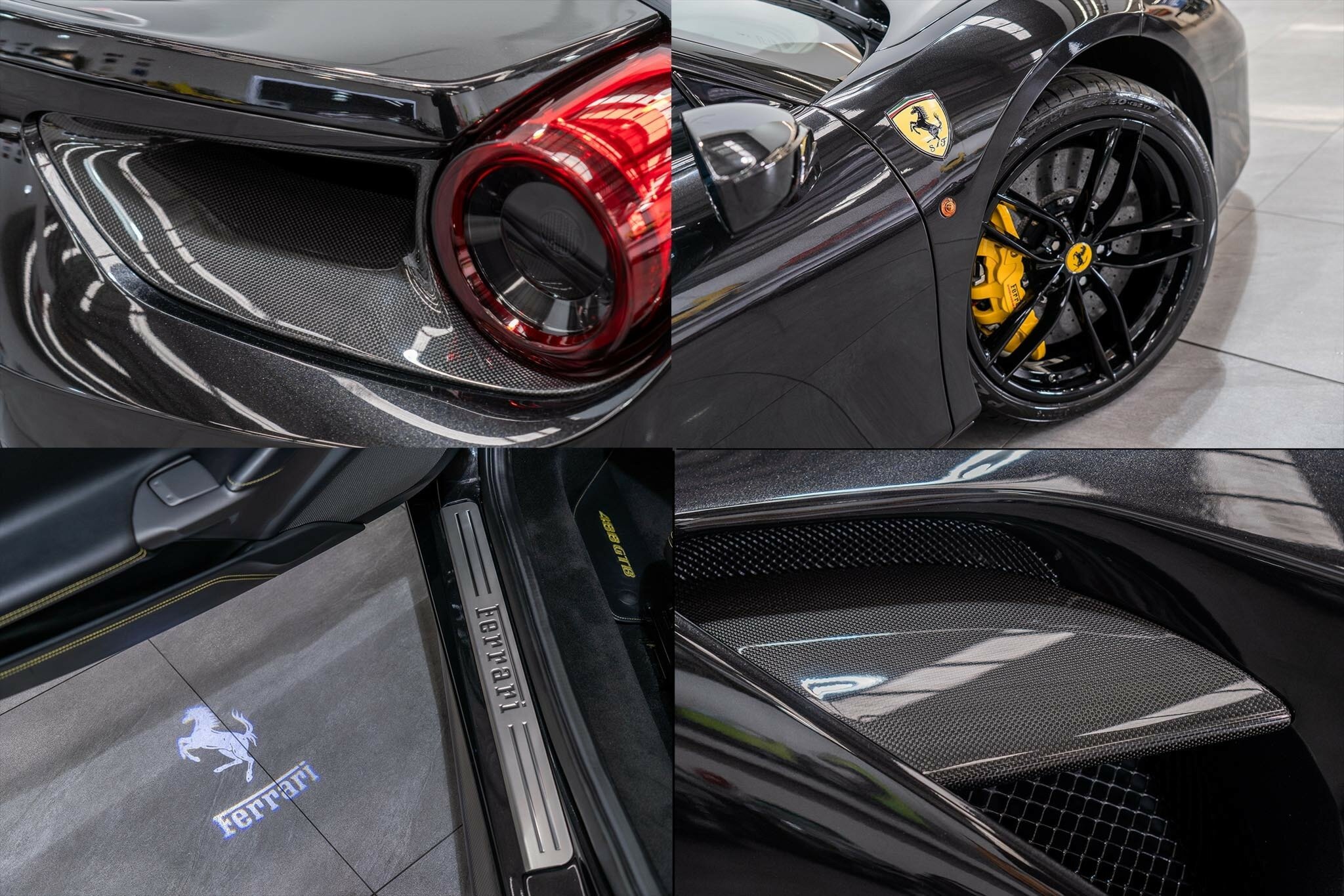 2018 FERRARI 488 GTB 7 SP AUTO MAN DUAL CLUTCH SEDAN