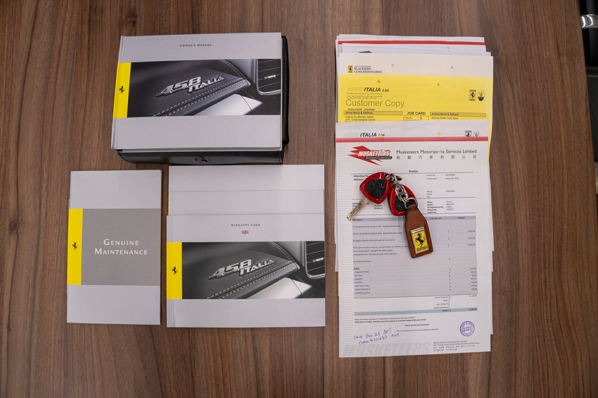 2011 FERRARI 458 ITALIA 7 SP AUTO DIRECT SHIFT 2D COUPE