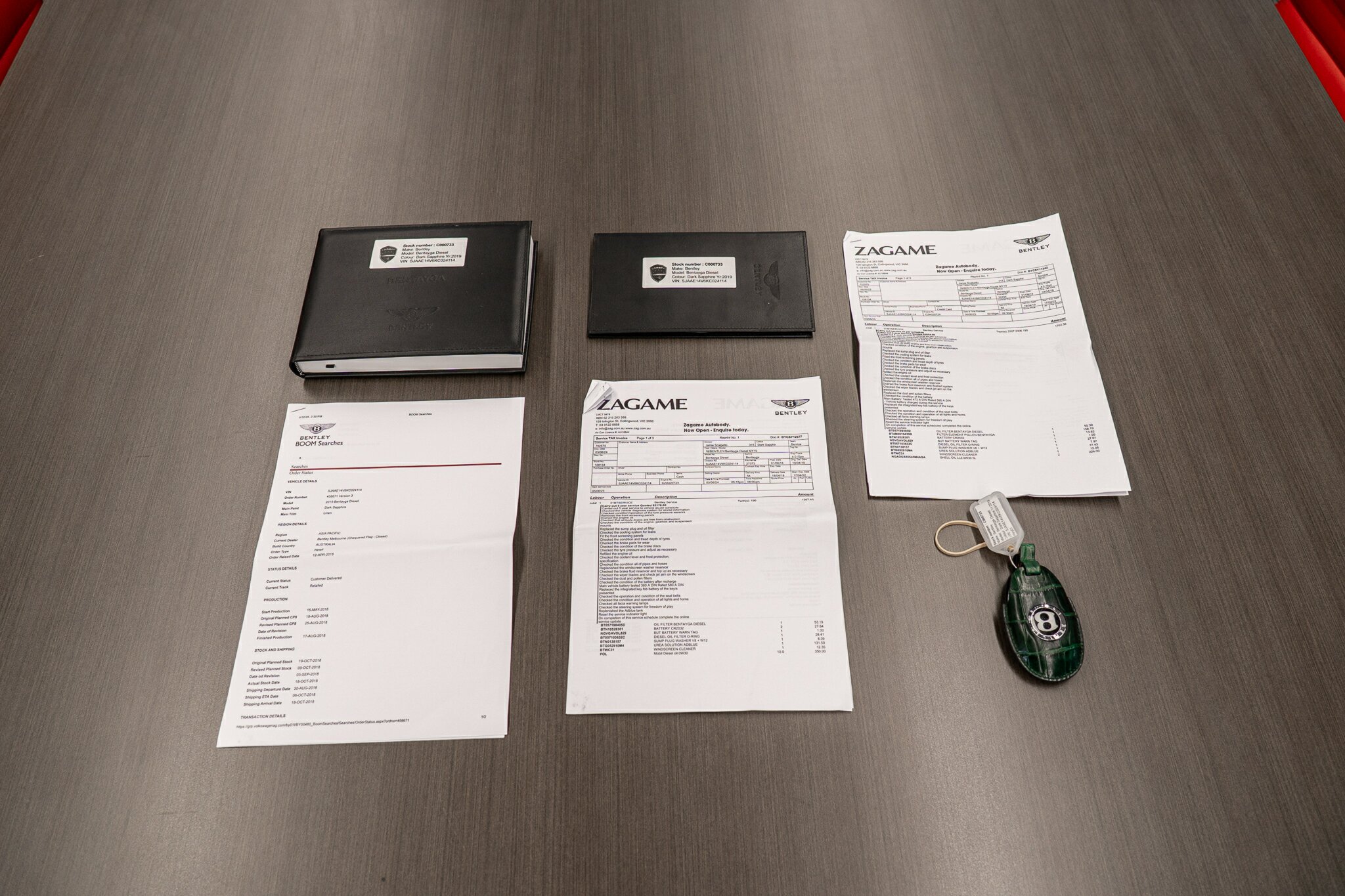 2018 BENTLEY BENTAYGA MY19 DIESEL (5 SEAT) 8 SP AUTOMATIC 4D WAGON