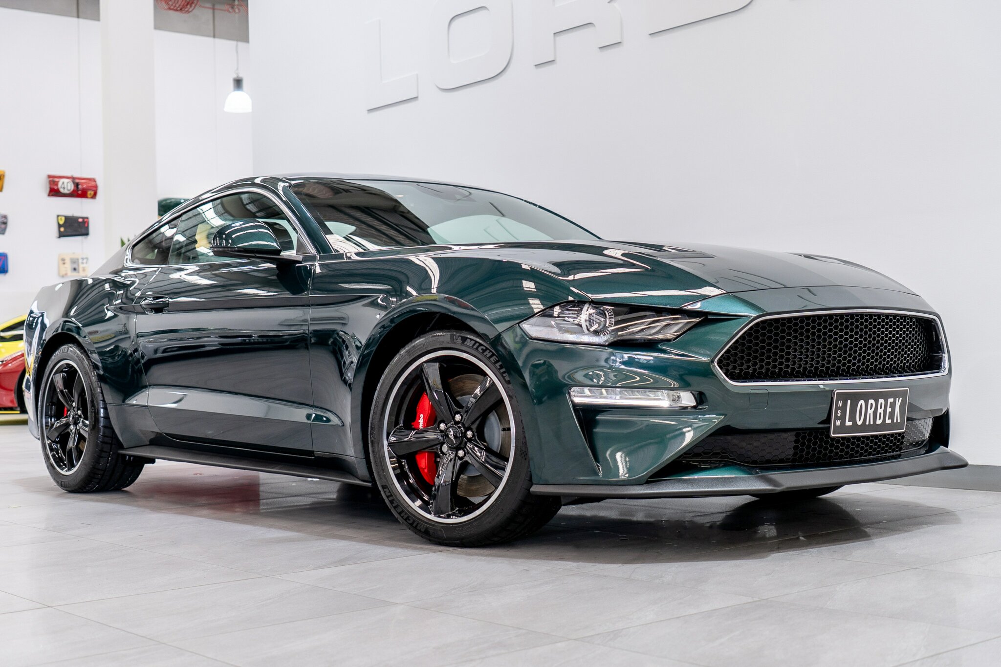 2019 FORD MUSTANG FN FASTBACK BULLITT 6 SP MANUAL SEDAN