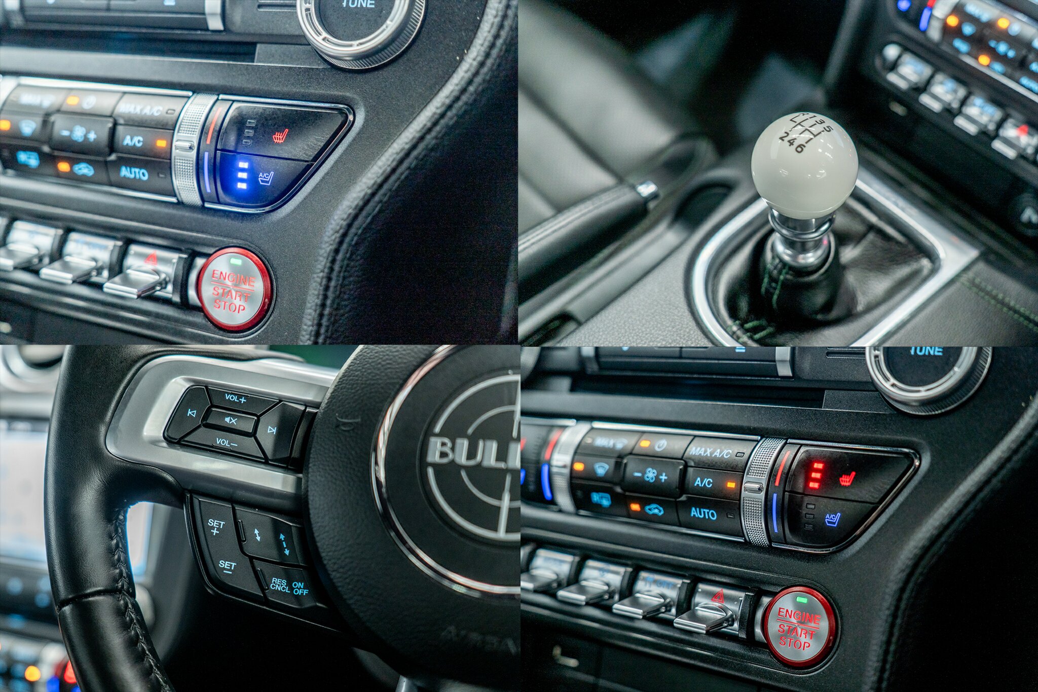2019 FORD MUSTANG FN FASTBACK BULLITT 6 SP MANUAL SEDAN