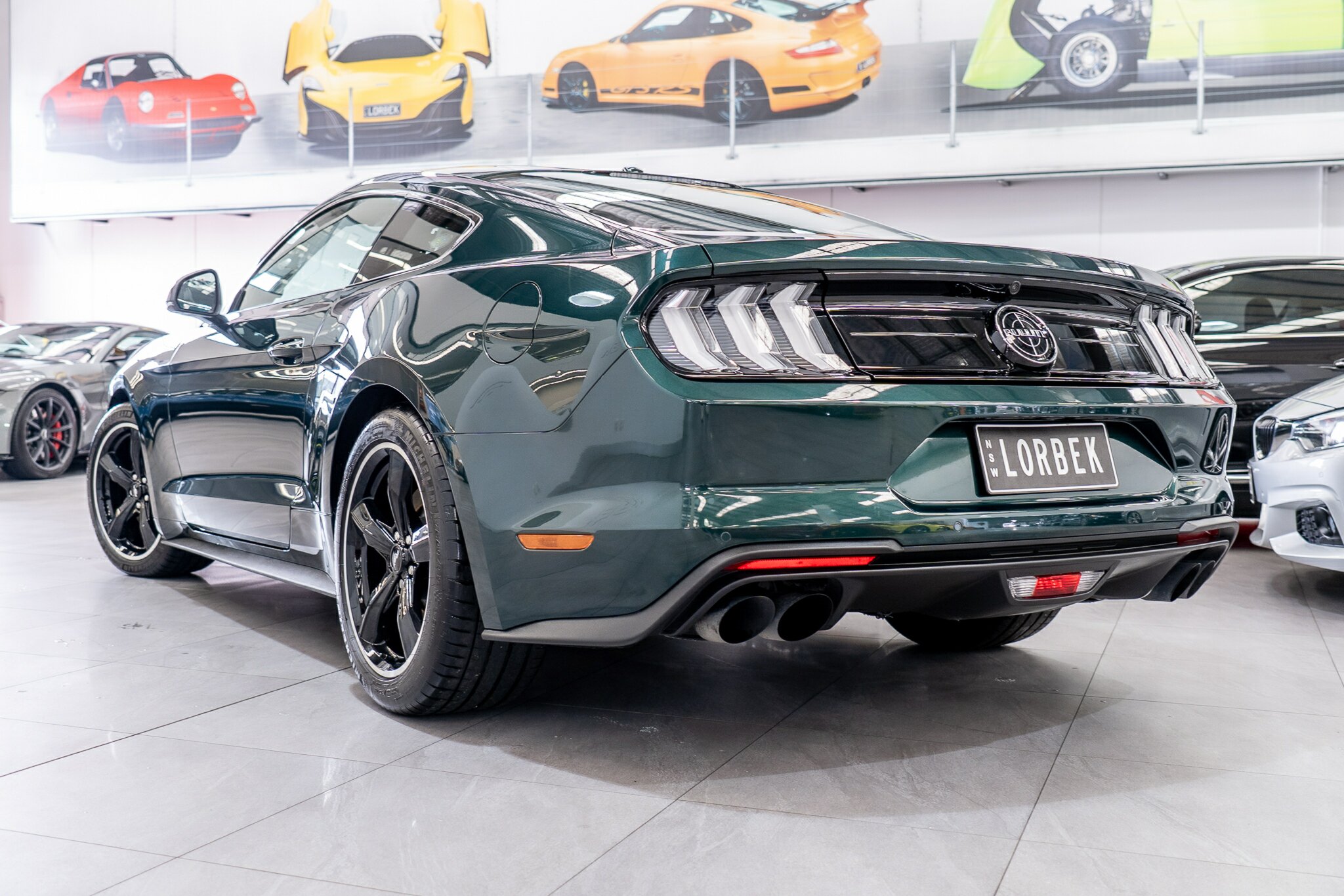 2019 FORD MUSTANG FN FASTBACK BULLITT 6 SP MANUAL SEDAN