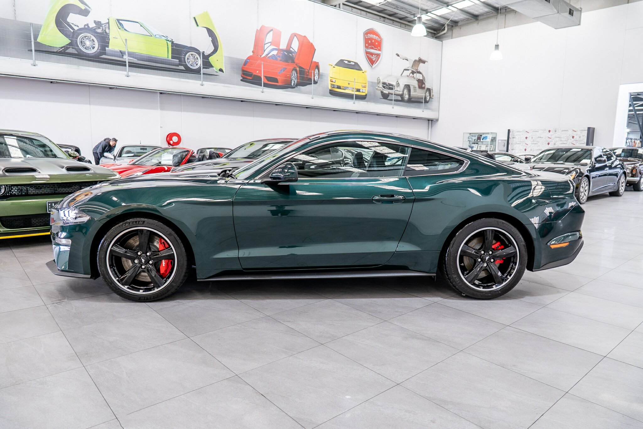 2019 FORD MUSTANG FN FASTBACK BULLITT 6 SP MANUAL SEDAN