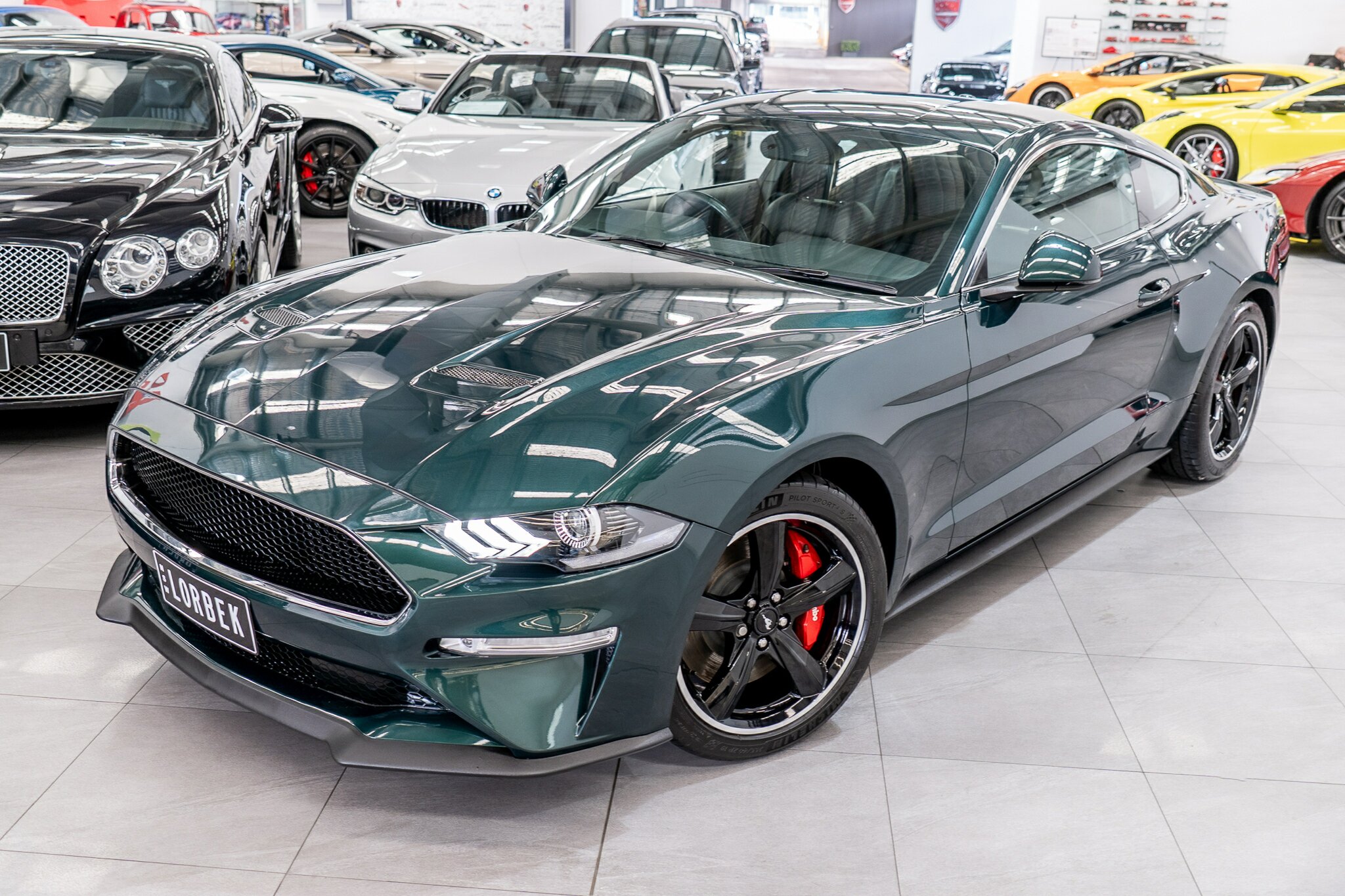 2019 FORD MUSTANG FN FASTBACK BULLITT 6 SP MANUAL SEDAN