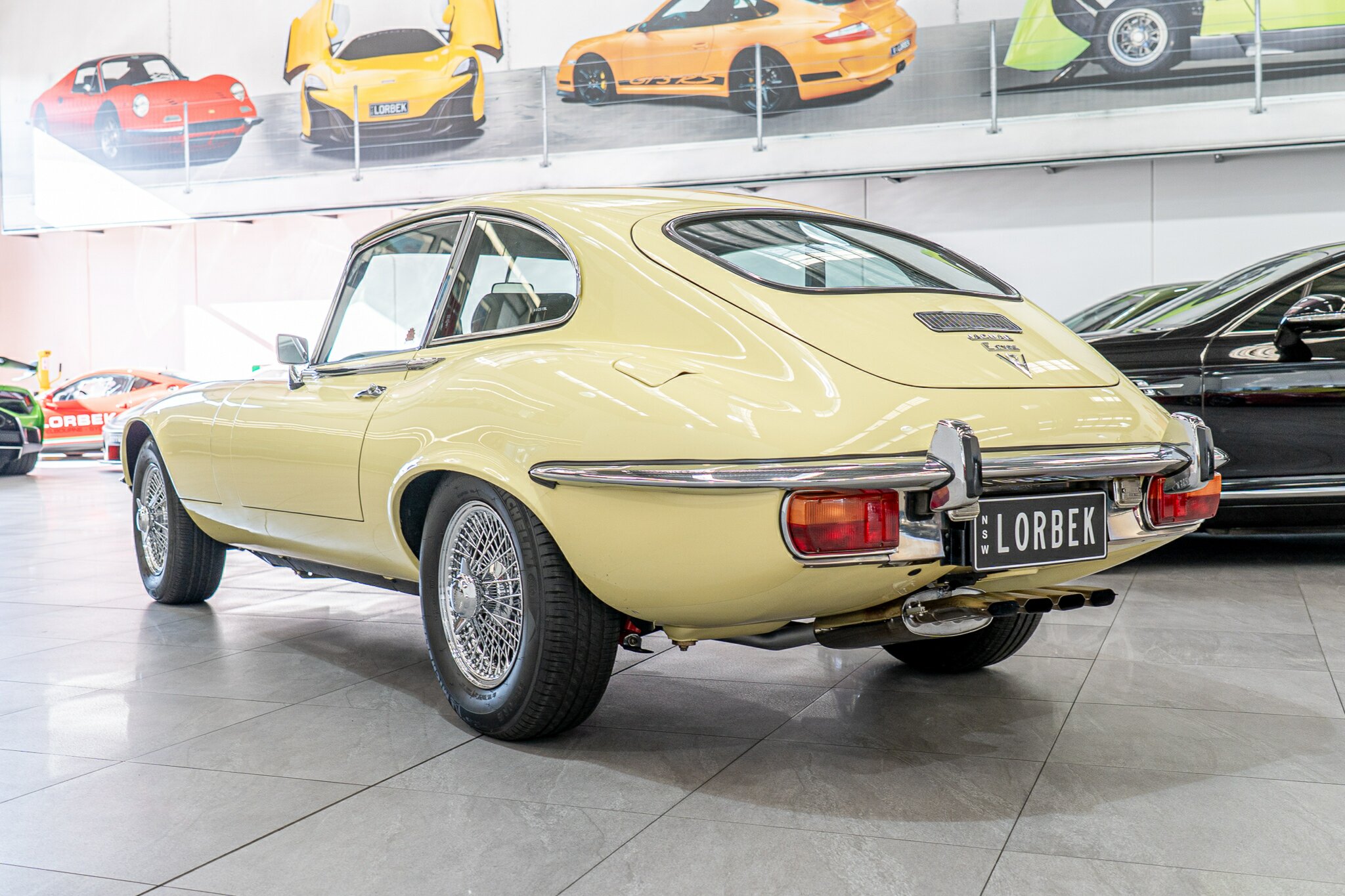 1972 JAGUAR E TYPE SERIES 3 2+2 5.3 4 SP MANUAL 2D COUPE