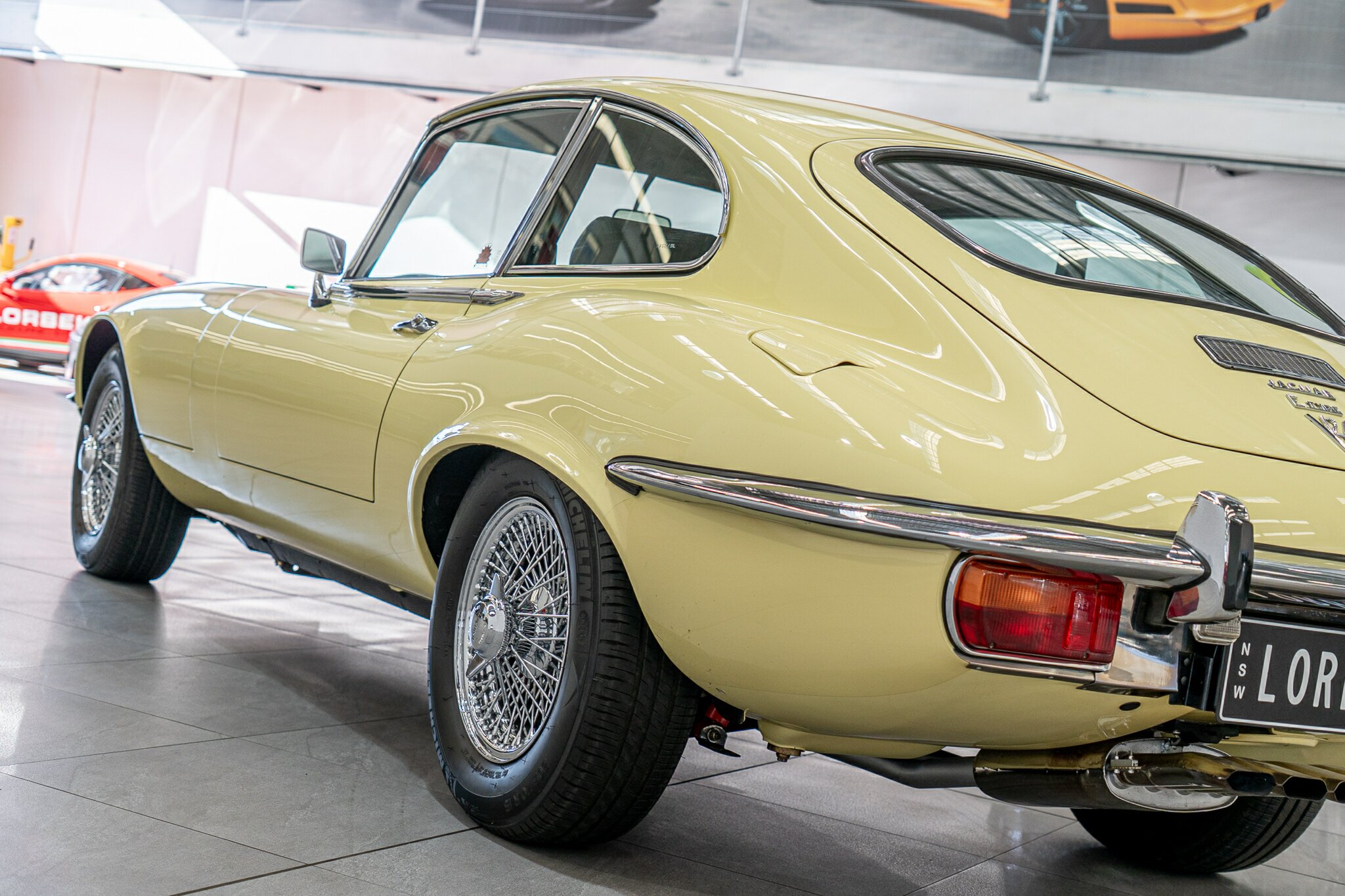 1972 JAGUAR E TYPE SERIES 3 2+2 5.3 4 SP MANUAL 2D COUPE