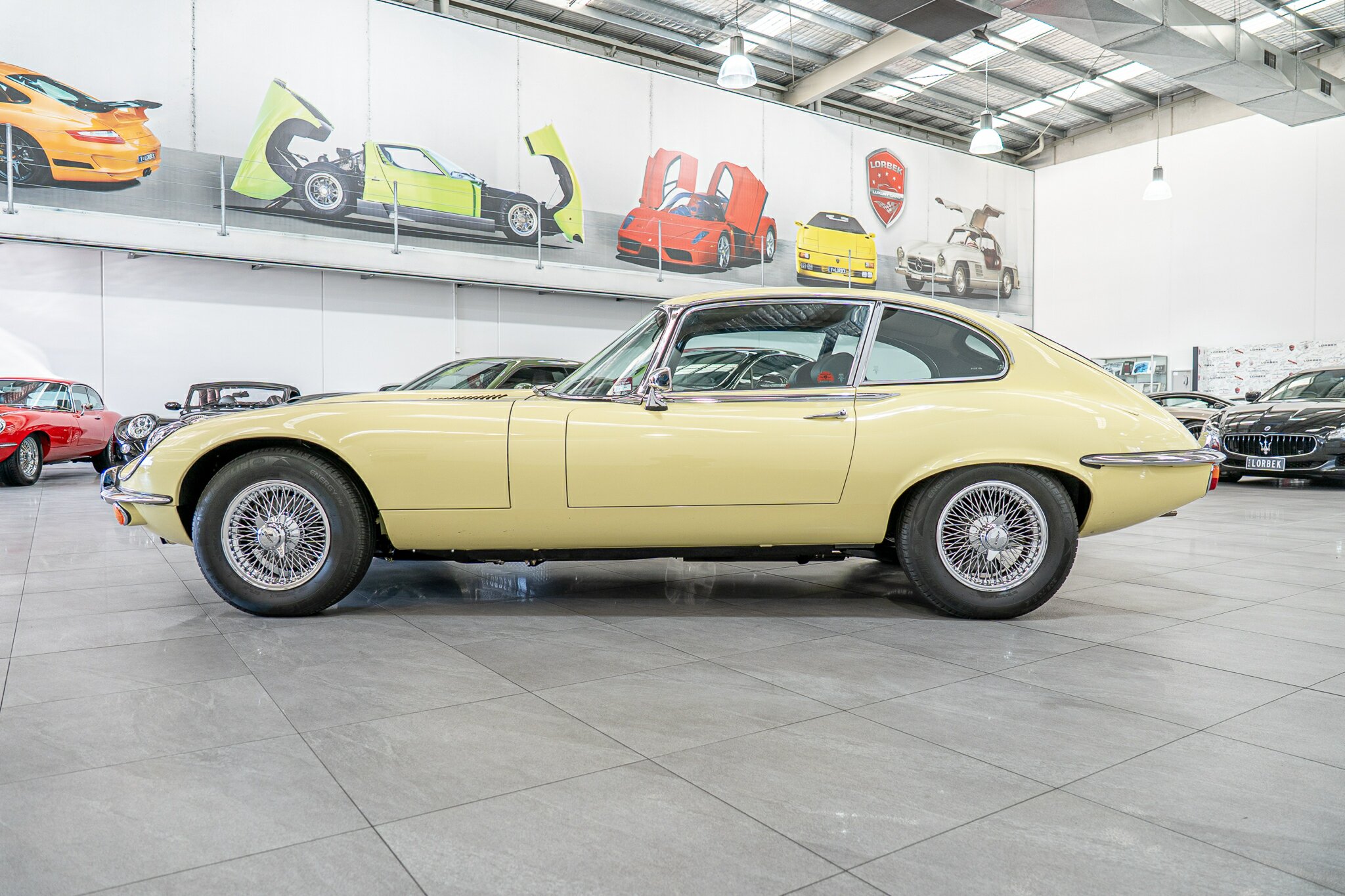 1972 JAGUAR E TYPE SERIES 3 2+2 5.3 4 SP MANUAL 2D COUPE