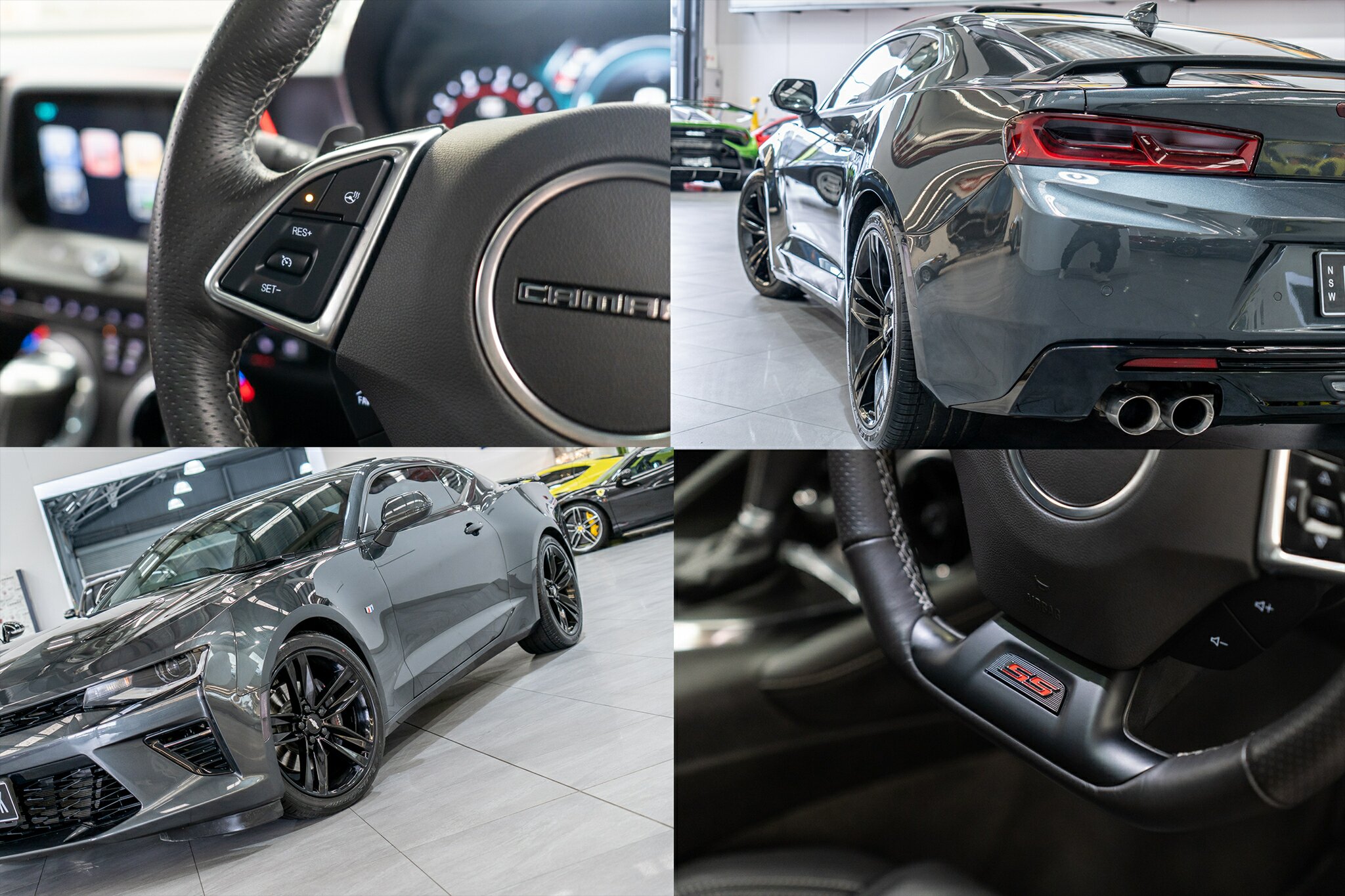 2018 CHEVROLET CAMARO 1AL37 MY18 2SS 10 SP AUTOMATIC SEDAN