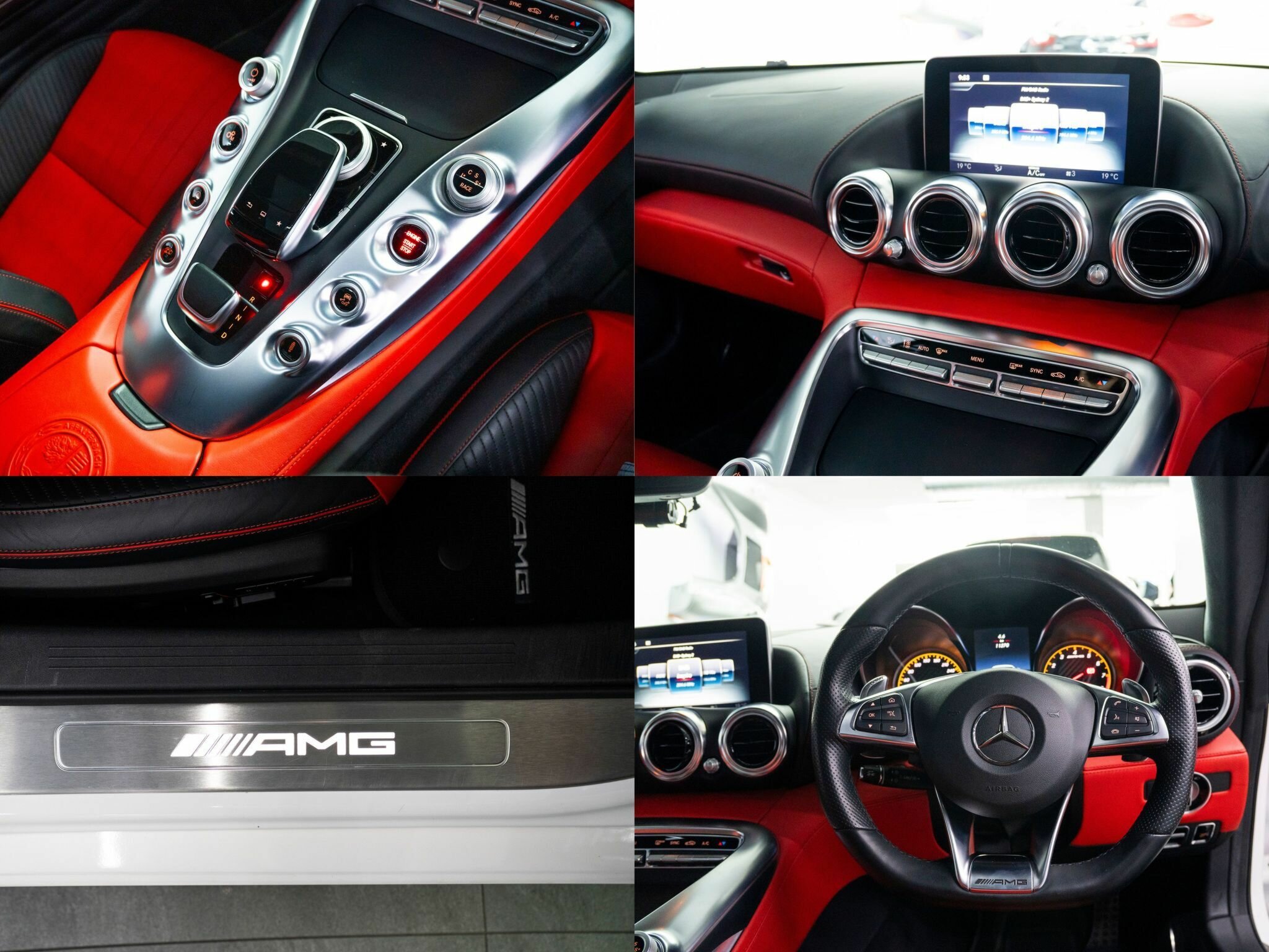 2016 MERCEDES-AMG GT 190 S 7 SP AUTO DUAL CLUTCH SEDAN