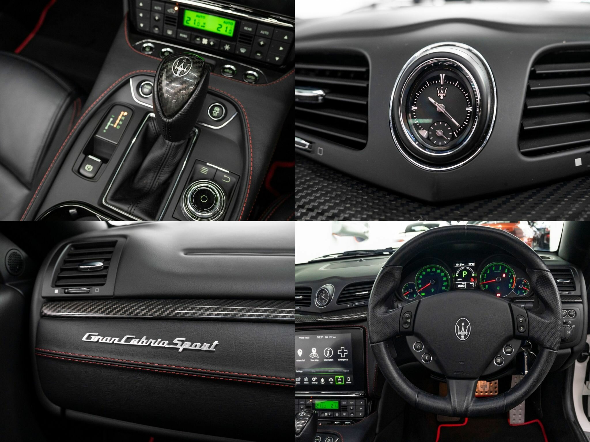 2019 MASERATI GRANCABRIO M140 MY20 SPORT 6 SP AUTOMATED MANUAL 2D CONVERTIBLE