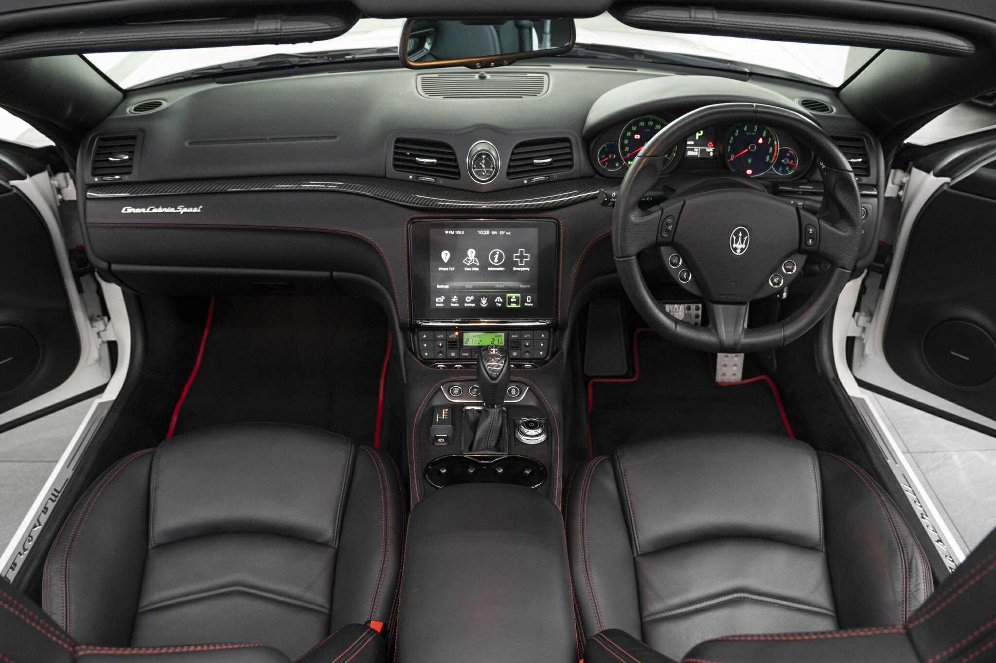 2019 MASERATI GRANCABRIO M140 MY20 SPORT 6 SP AUTOMATED MANUAL 2D CONVERTIBLE