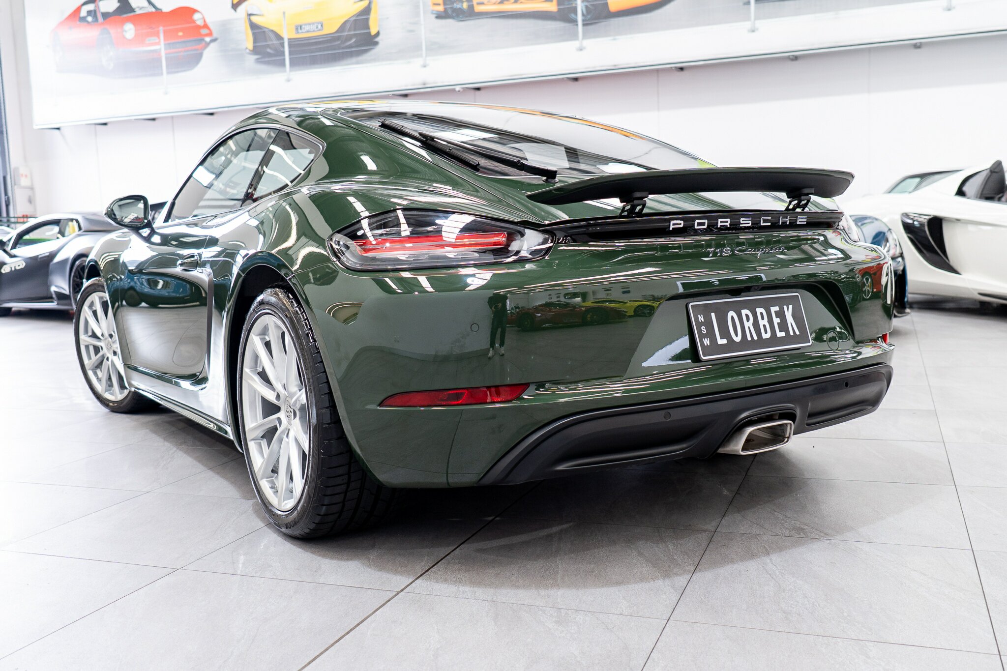 2022 PORSCHE 718 982 MY22 CAYMAN 7 SP AUTO DUAL CLUTCH SEDAN