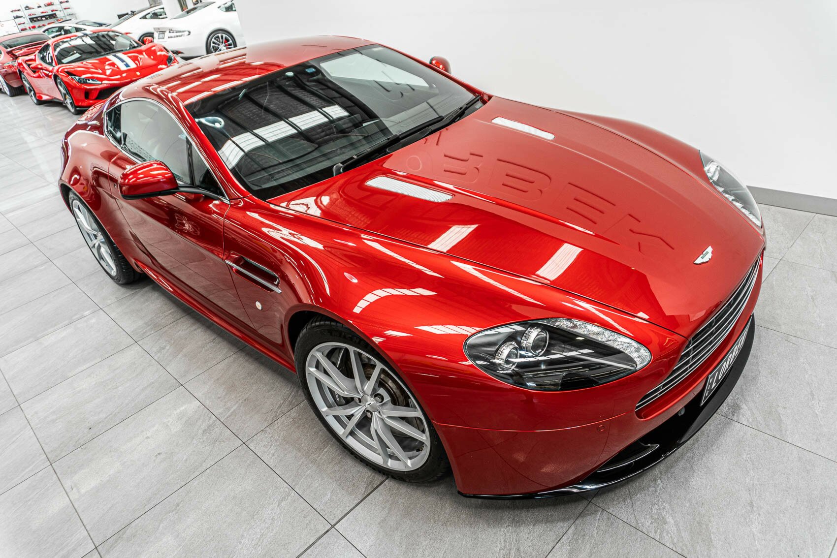 2013 ASTON MARTIN V8 MY14 VANTAGE 6 SP MANUAL SEDAN