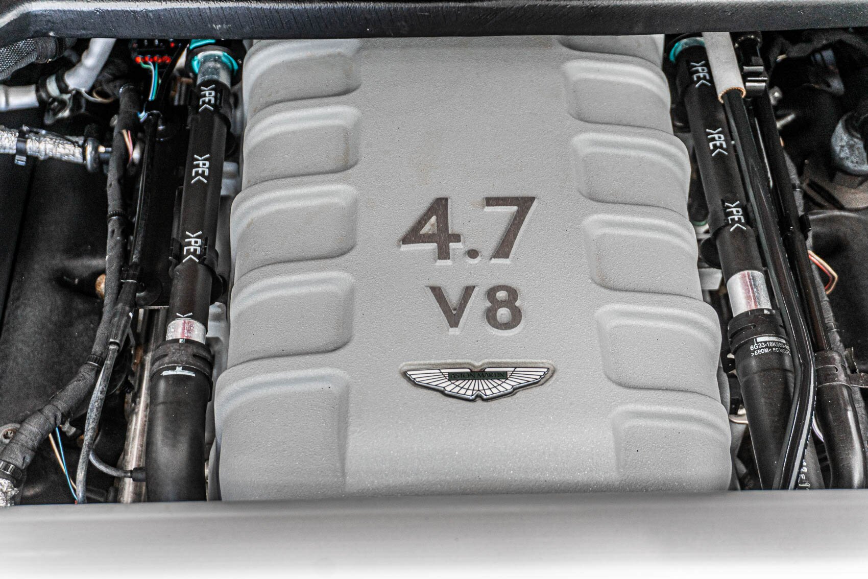 2013 ASTON MARTIN V8 MY14 VANTAGE 6 SP MANUAL SEDAN