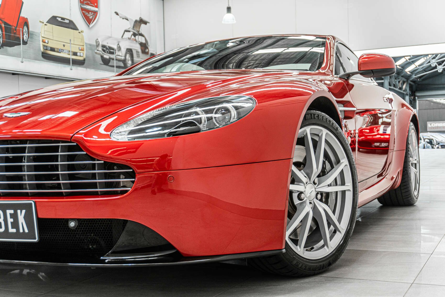 2013 ASTON MARTIN V8 MY14 VANTAGE 6 SP MANUAL SEDAN