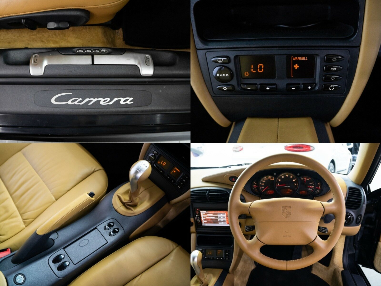 1998 PORSCHE 911 CARRERA 6 SP MANUAL 2D COUPE