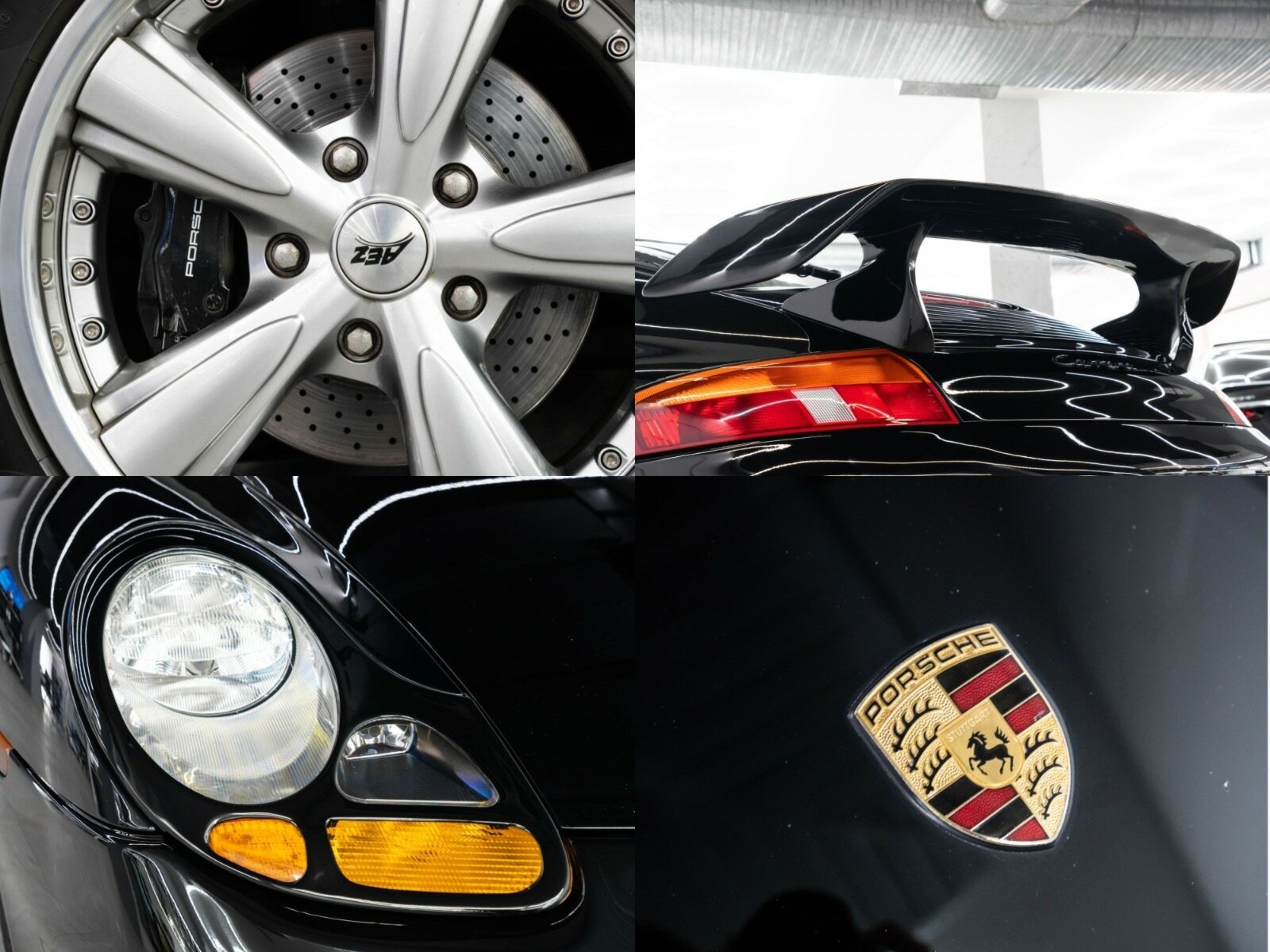 1998 PORSCHE 911 CARRERA 6 SP MANUAL 2D COUPE