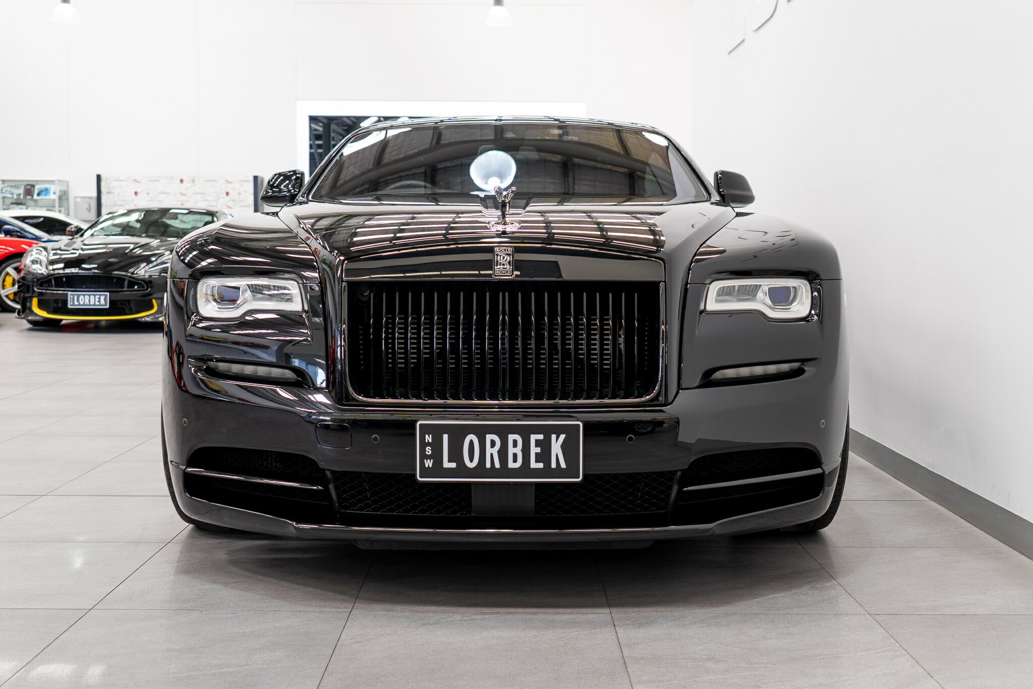 2019 ROLLS-ROYCE WRAITH 665C MY20 BLACK BADGE 8 SP AUTOMATIC SEDAN