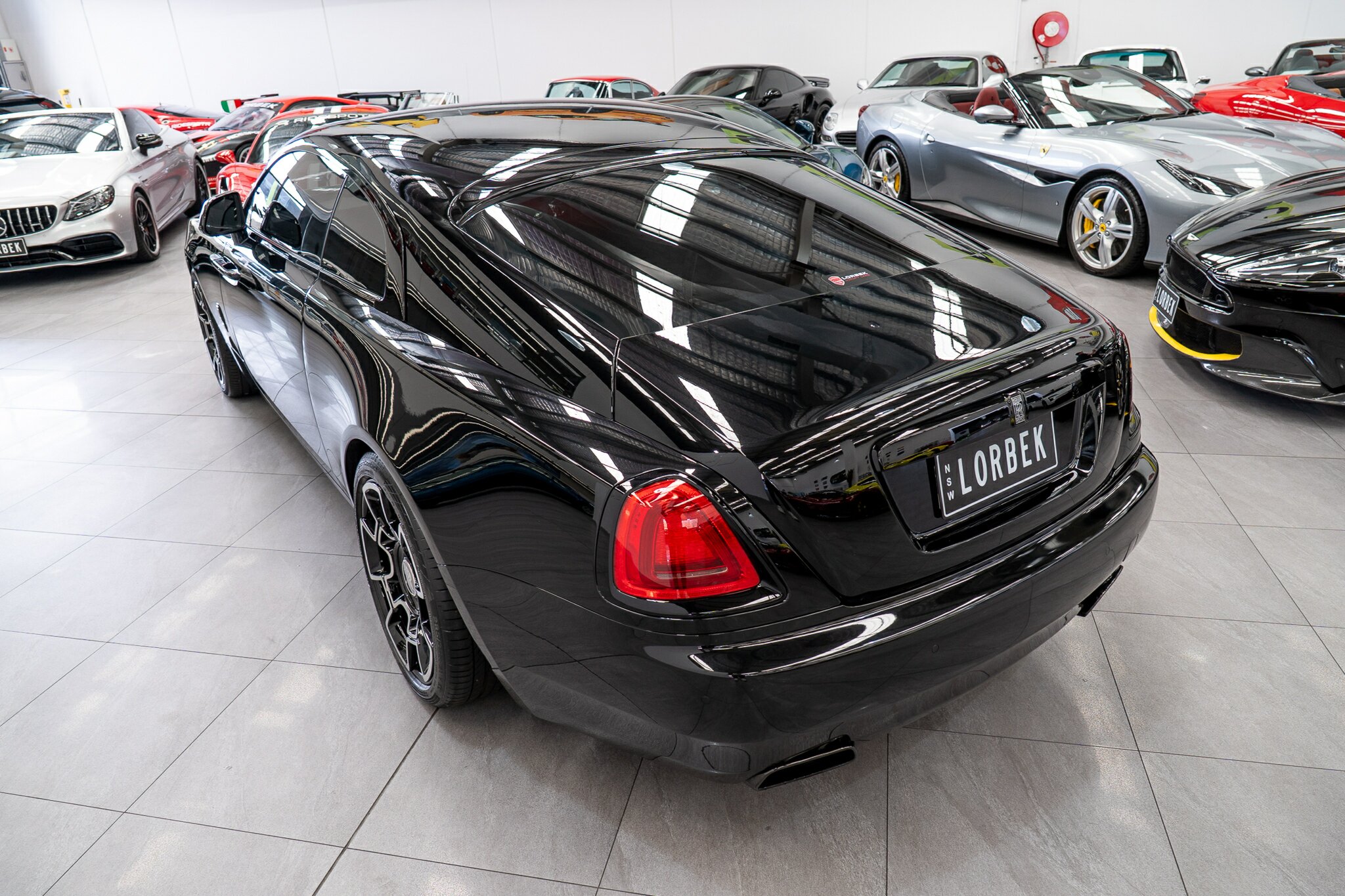 2019 ROLLS-ROYCE WRAITH 665C MY20 BLACK BADGE 8 SP AUTOMATIC SEDAN