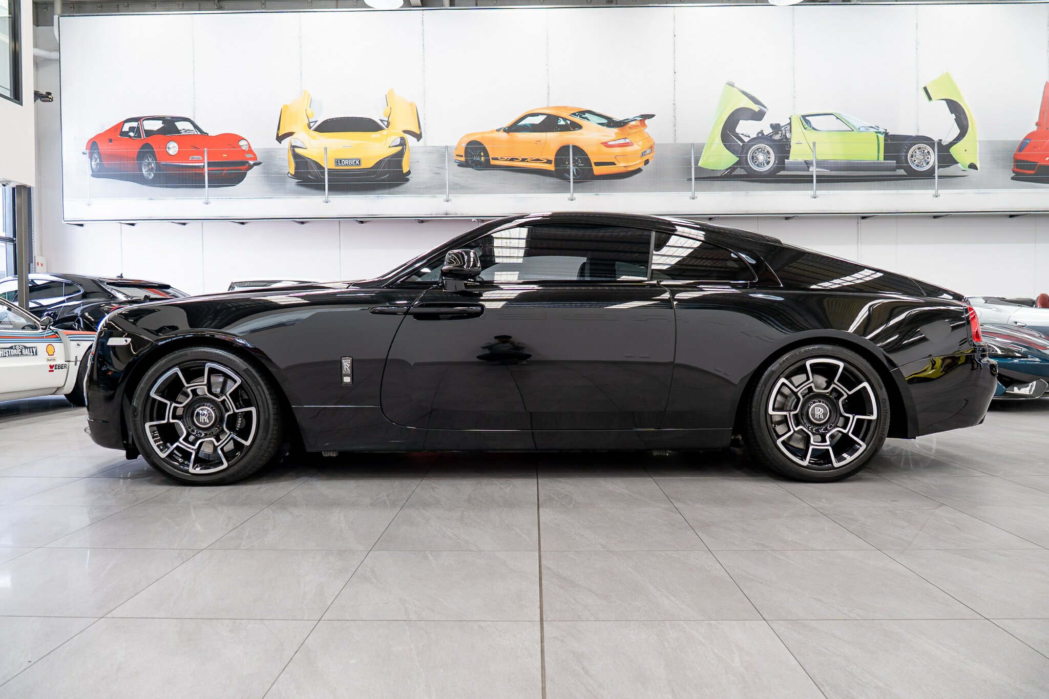 2019 ROLLS-ROYCE WRAITH 665C MY20 BLACK BADGE 8 SP AUTOMATIC SEDAN
