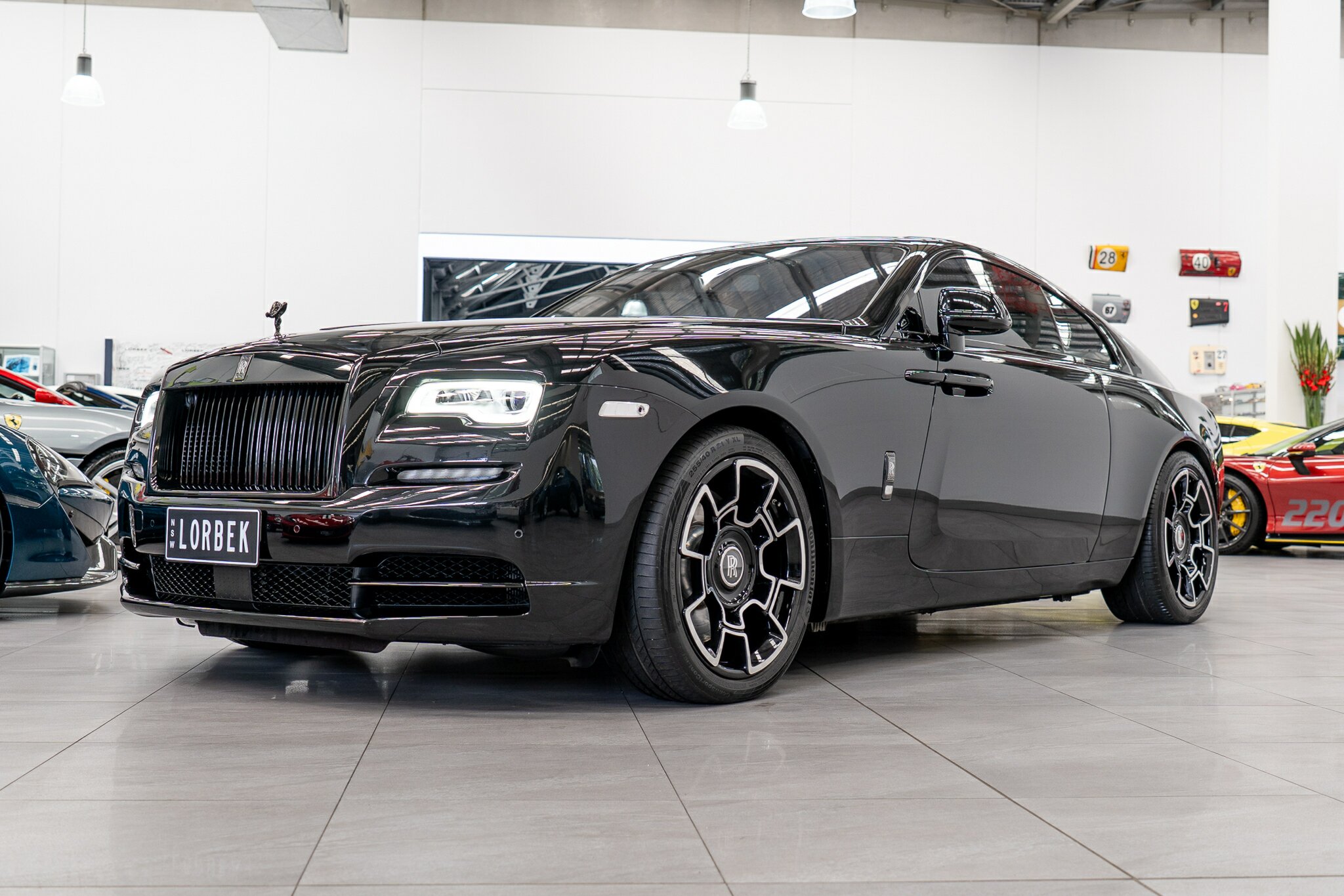 2019 ROLLS-ROYCE WRAITH 665C MY20 BLACK BADGE 8 SP AUTOMATIC SEDAN