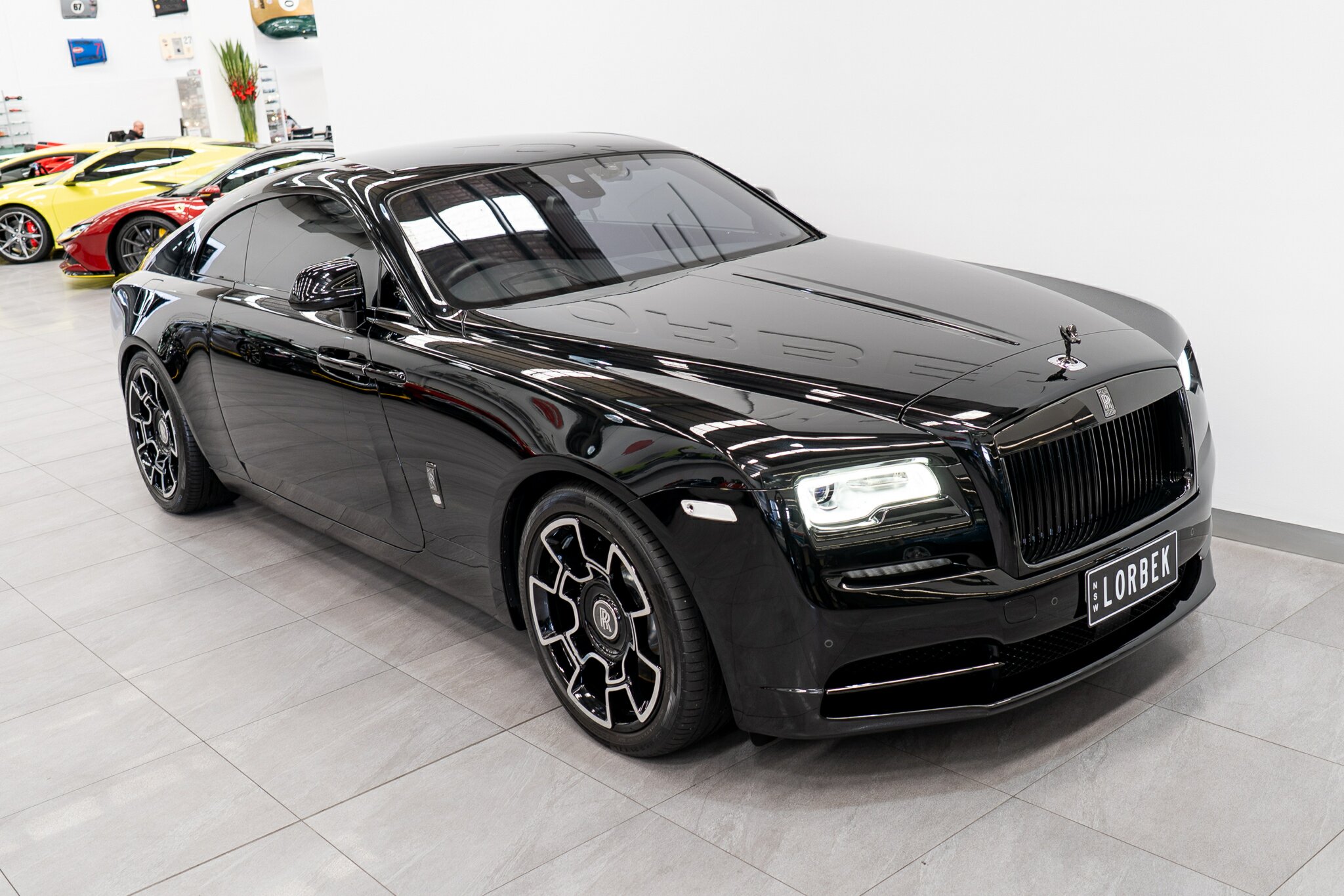 2019 ROLLS-ROYCE WRAITH 665C MY20 BLACK BADGE 8 SP AUTOMATIC SEDAN