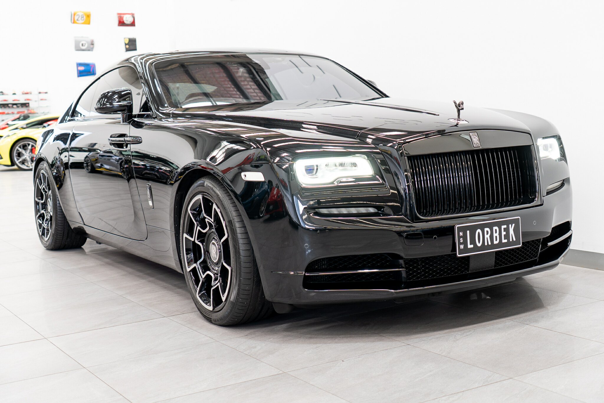 2019 ROLLS-ROYCE WRAITH 665C MY20 BLACK BADGE 8 SP AUTOMATIC SEDAN