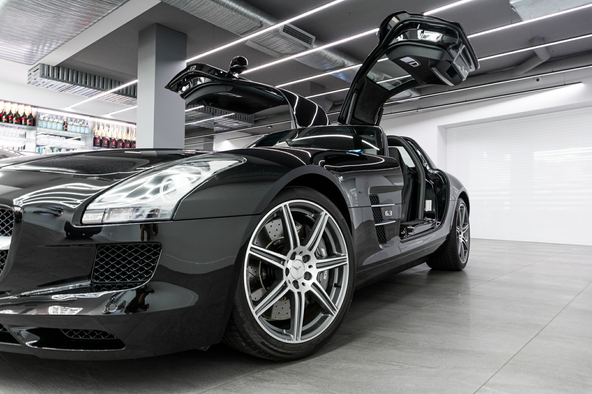 2010 MERCEDES-BENZ SLS 197 AMG 7 SP AUTO DIRECT SHIFT 2D COUPE